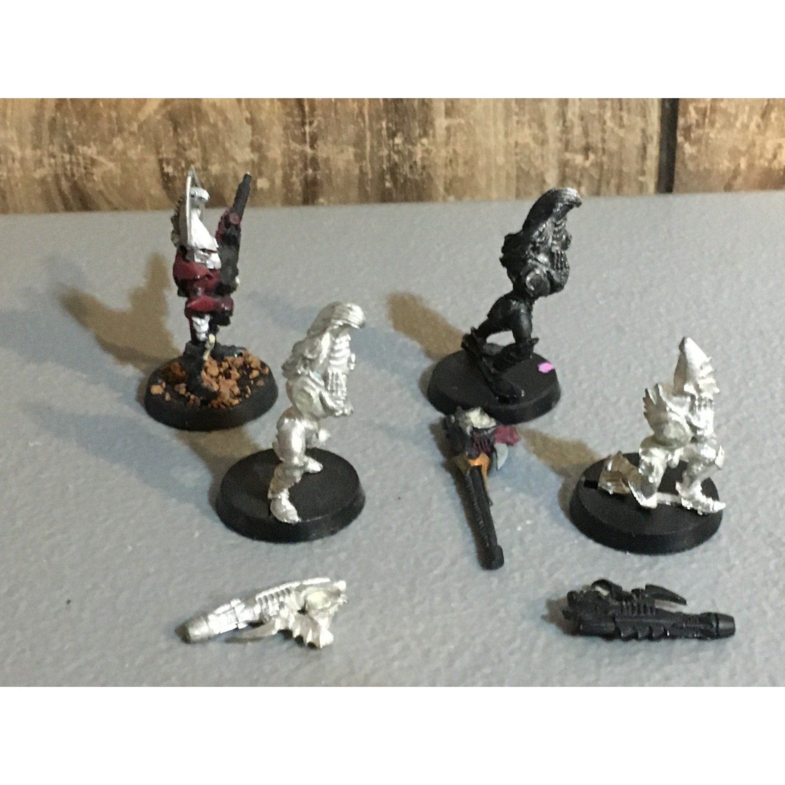 A33744 WARHAMMER 40K DARK ELDAR DRUKHARI METAL KABALITE WARRIOR HEAVY WEAPON 4PK