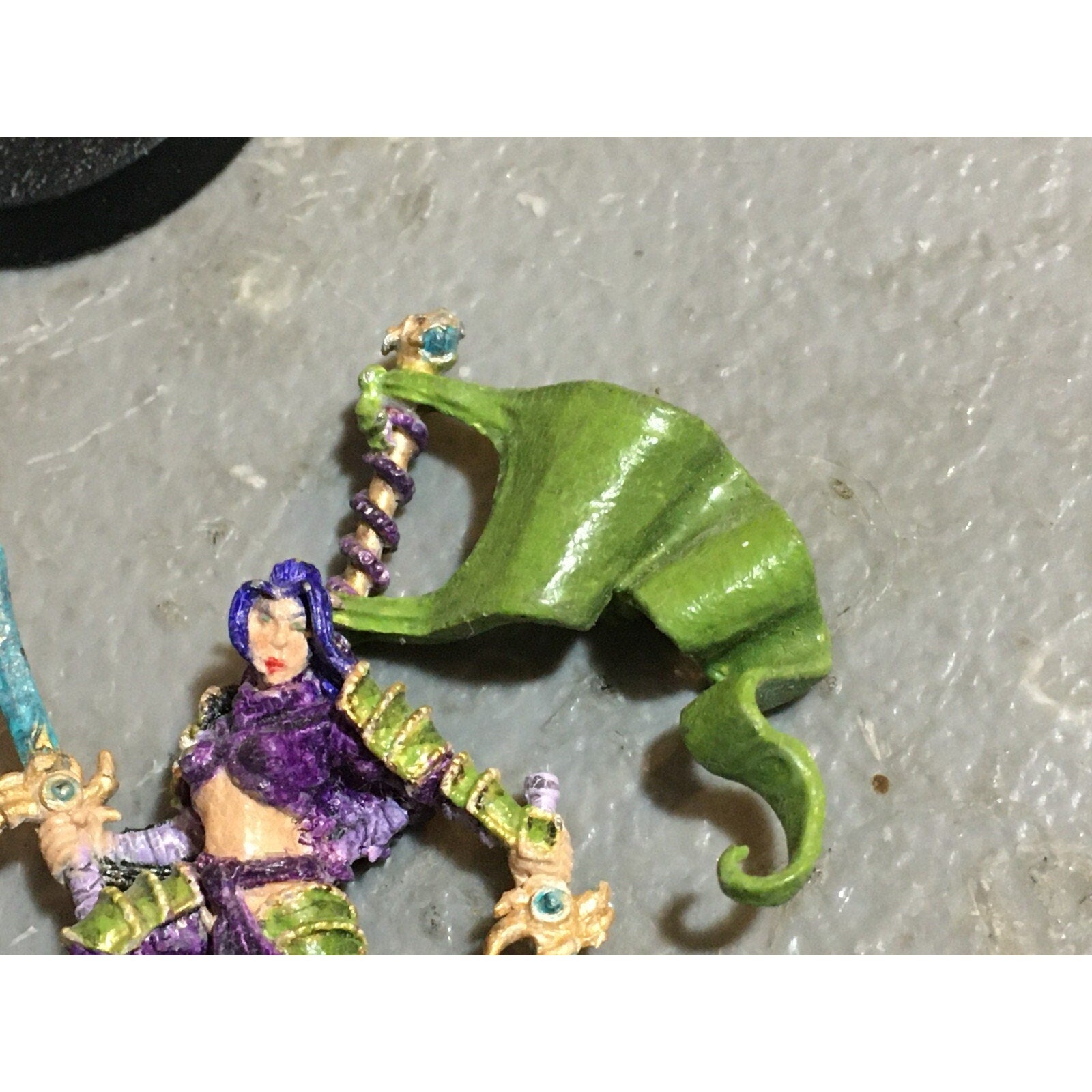 A23526 METAL UNKNOWN FEMALE MINIATURE WARRIOR NINJA SAMURAI TABLETOP WARGAMES