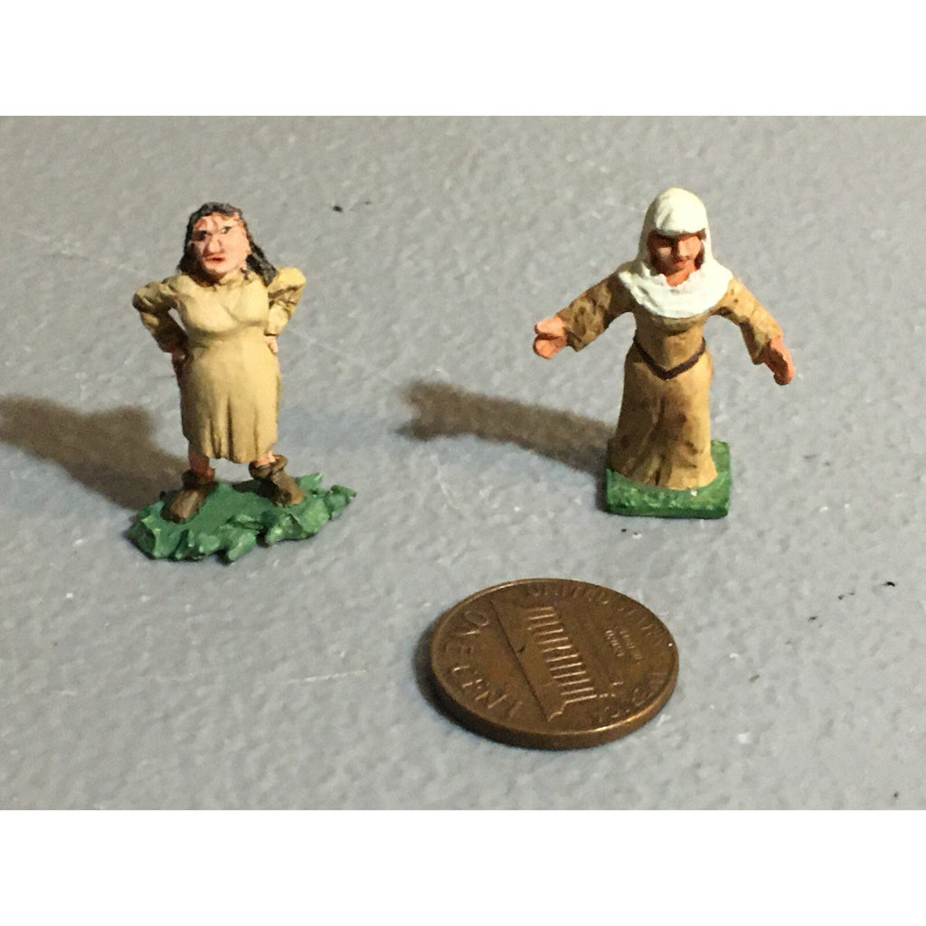 A10180 CITADEL PRE SLOTTA METAL RARE OOP HUMAN VILLAGERS PEASANTS 2 PK PAINTED