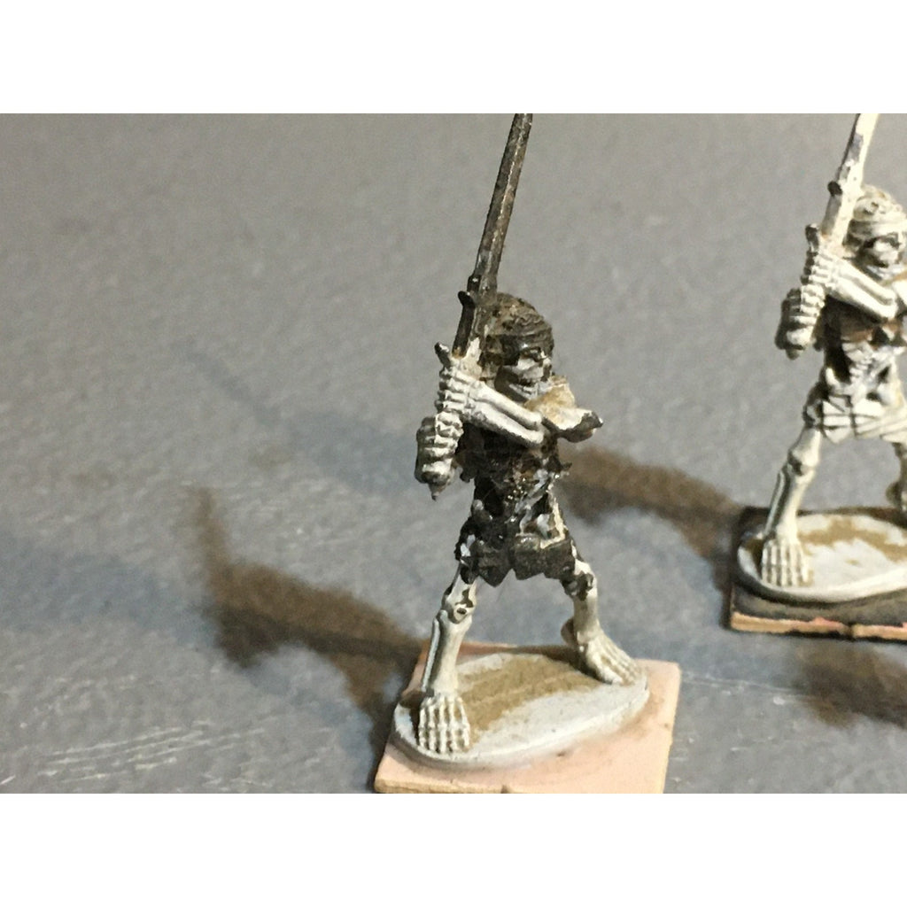 A32385 RAL PARTHA METAL MINIATURES SKELETON WARRIOR KNIGHT 3 PK TABLETOP WAR