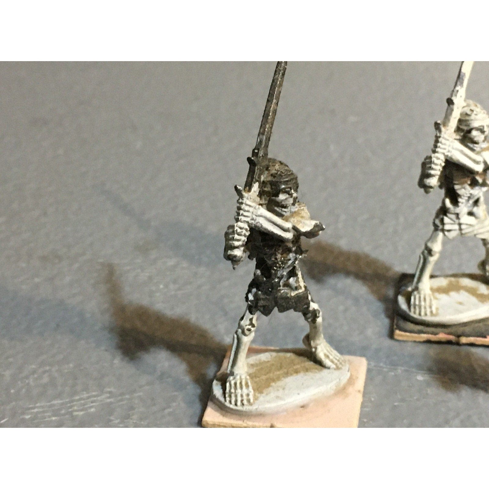 A32385 RAL PARTHA METAL MINIATURES SKELETON WARRIOR KNIGHT 3 PK TABLETOP WAR