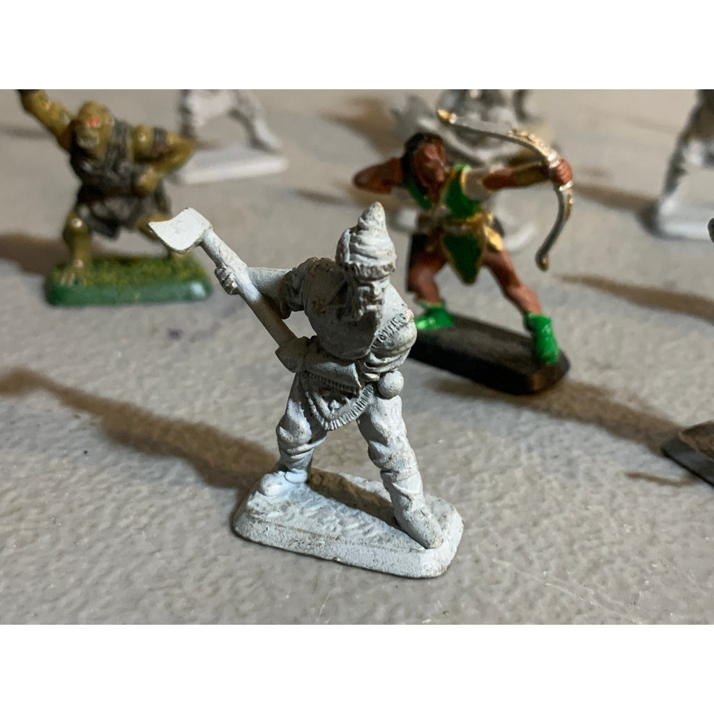 A30369 MITHRIL MINIATURES MIDDLE LOTR LORD RING METAL M SERIES LOT DWARF ORC MEN