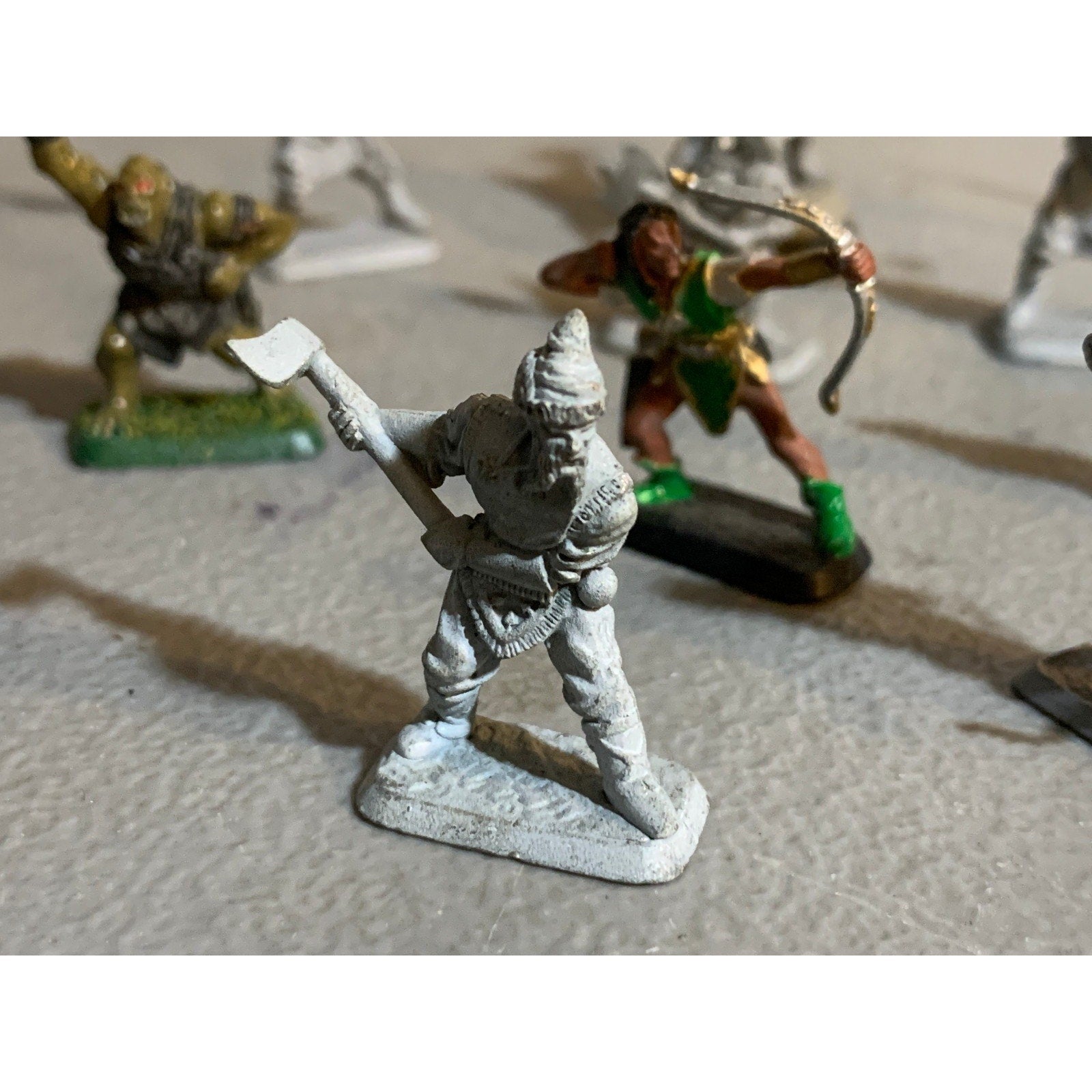 A30369 MITHRIL MINIATURES MIDDLE LOTR LORD RING METAL M SERIES LOT DWARF ORC MEN