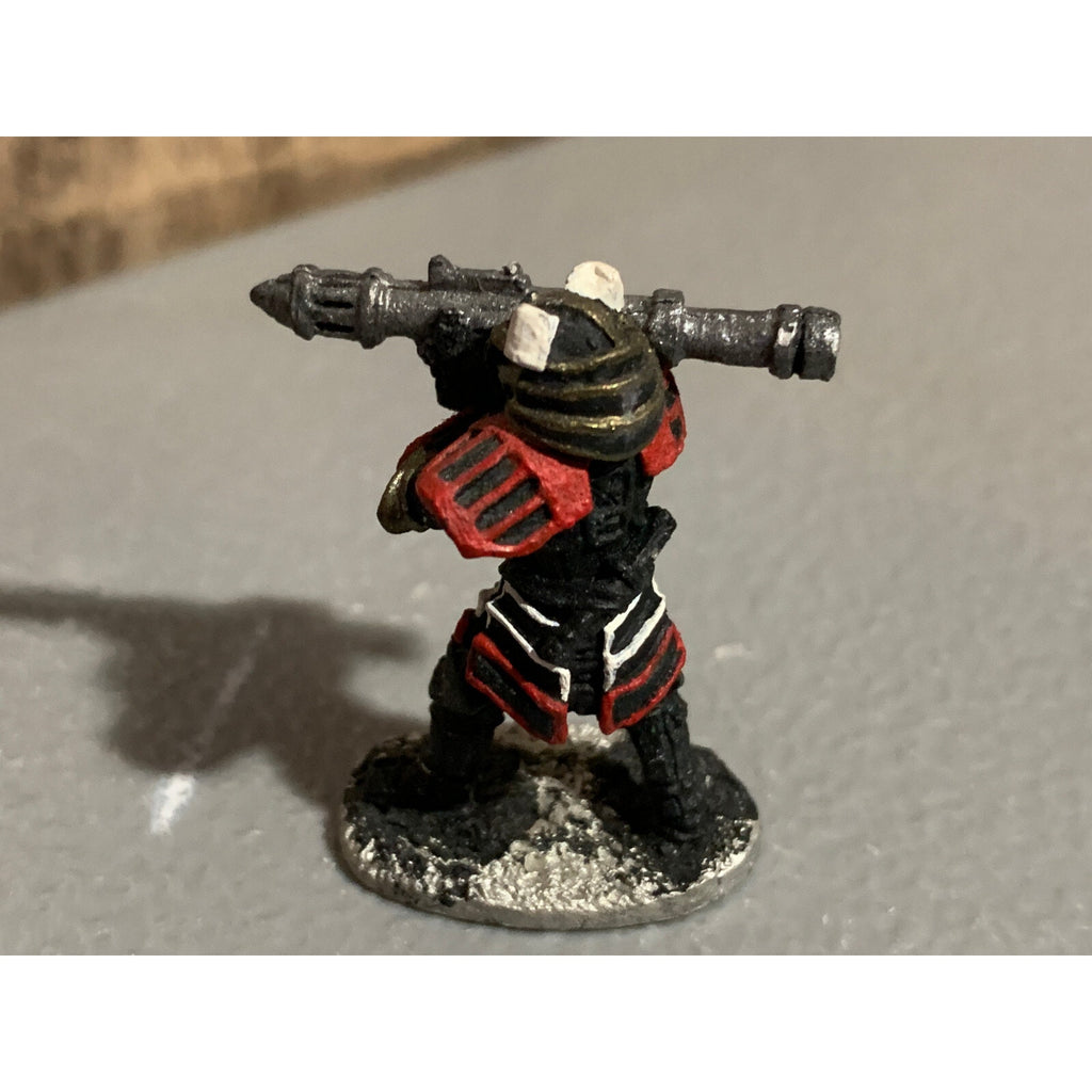 A10250 TALON GAMES IMPERIAL SENSHI W ROCKET LAUNCHER METAL PAINTED OOP