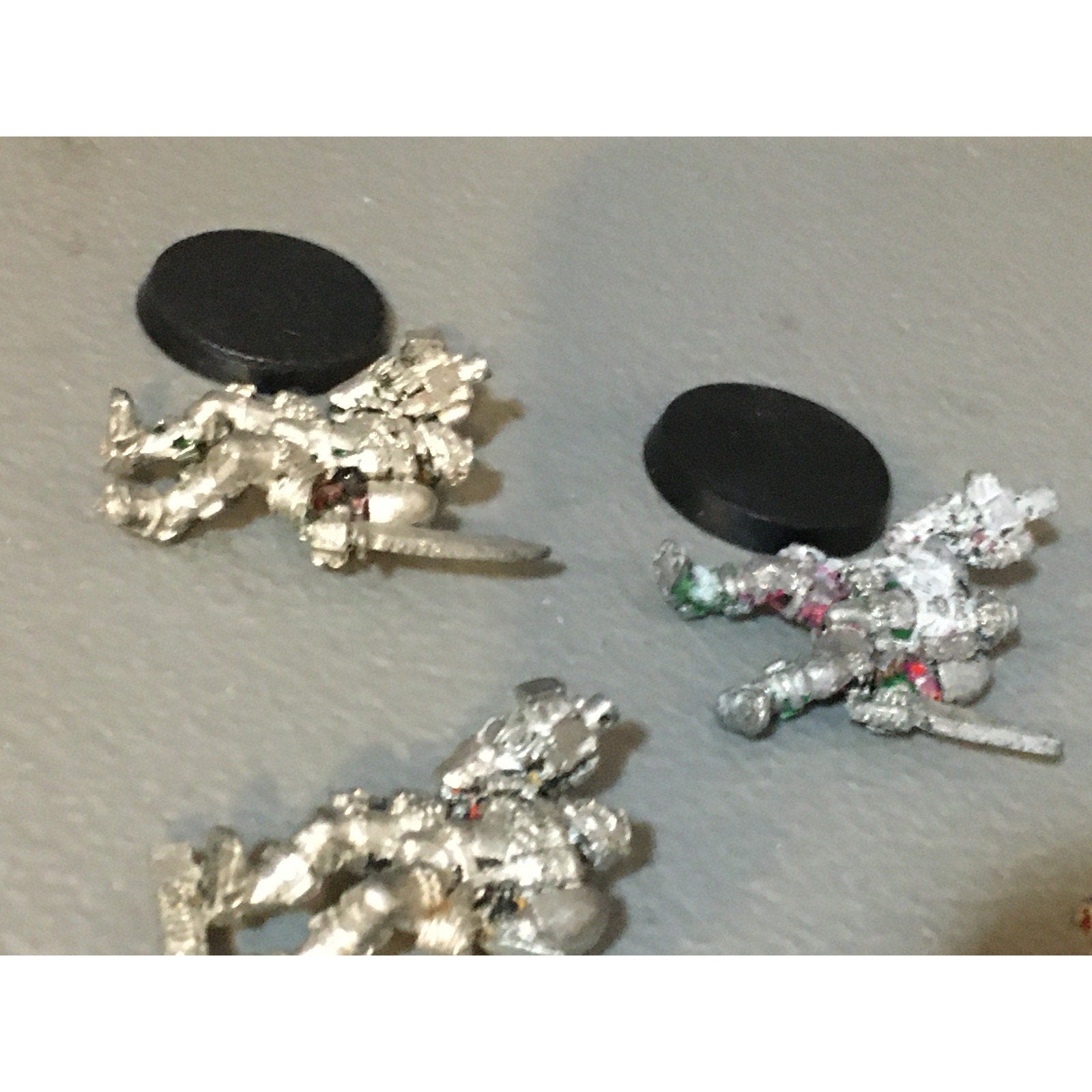 A33826 WARHAMMER 40K SPACE MARINES METAL SCOUT 4 PK 1 ARM CLIPPED GW