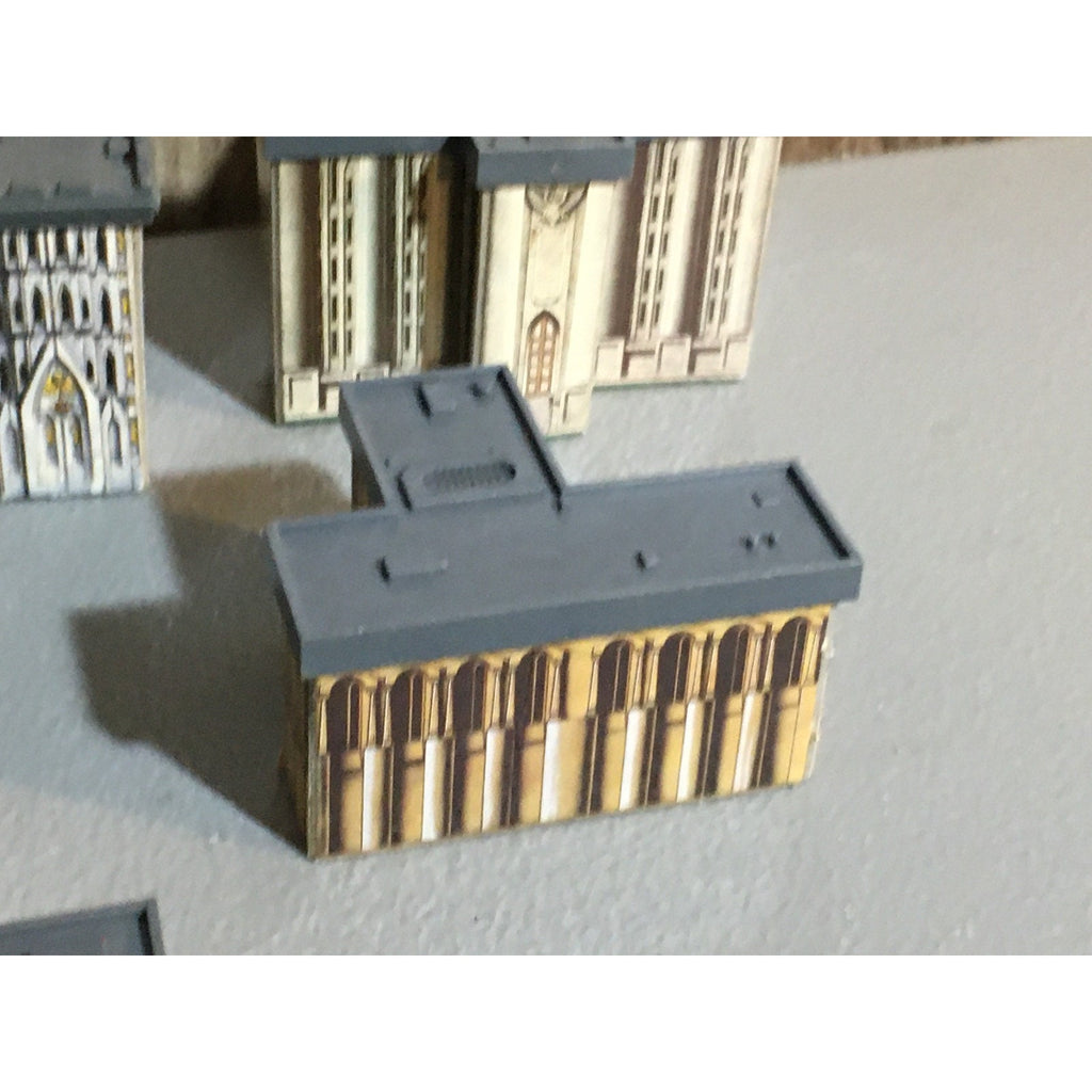 A31672 WARHAMMER EPIC 40K TERRAIN BUILDINGS PLASTIC & CARDSTOCK 6 PK