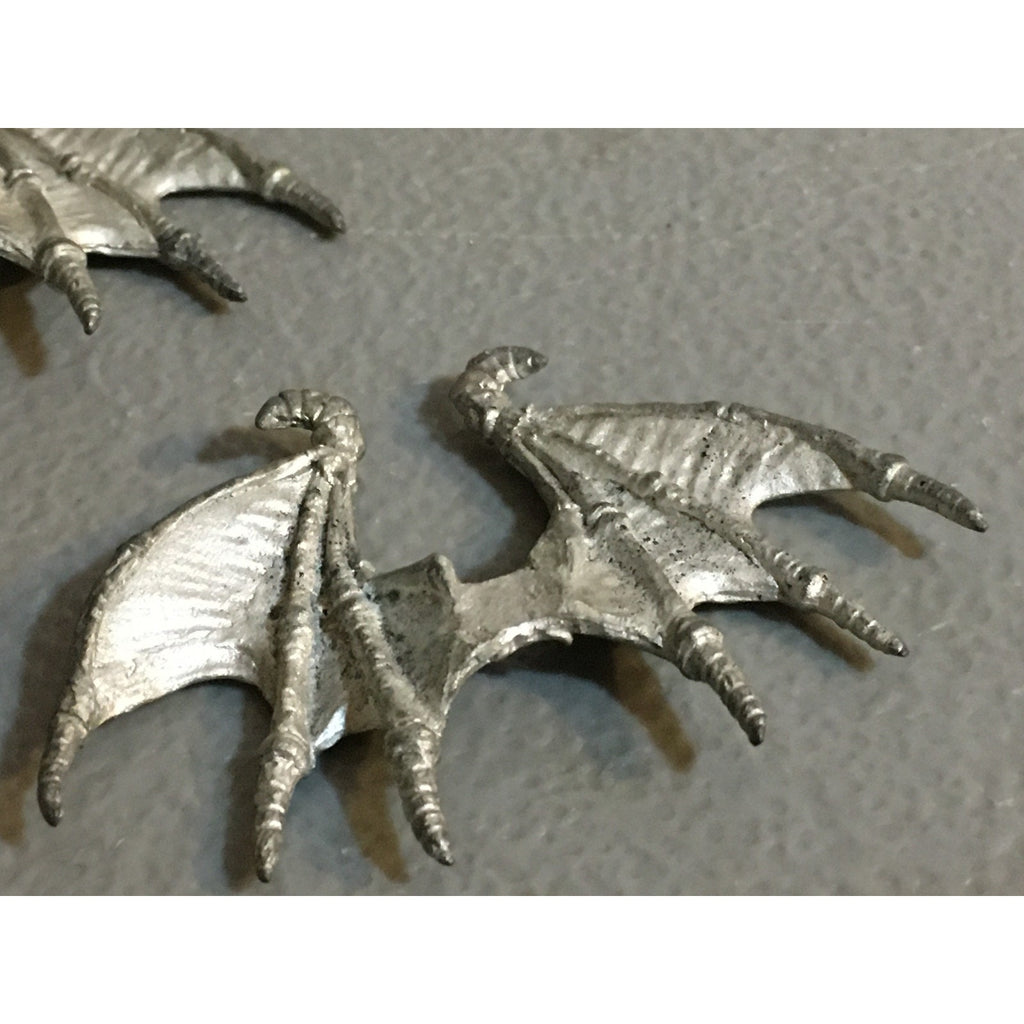 A33850 WARHAMMER 40K TYRANIDS BITS LOT METAL GARGOYLE WINGS 3 PK GW