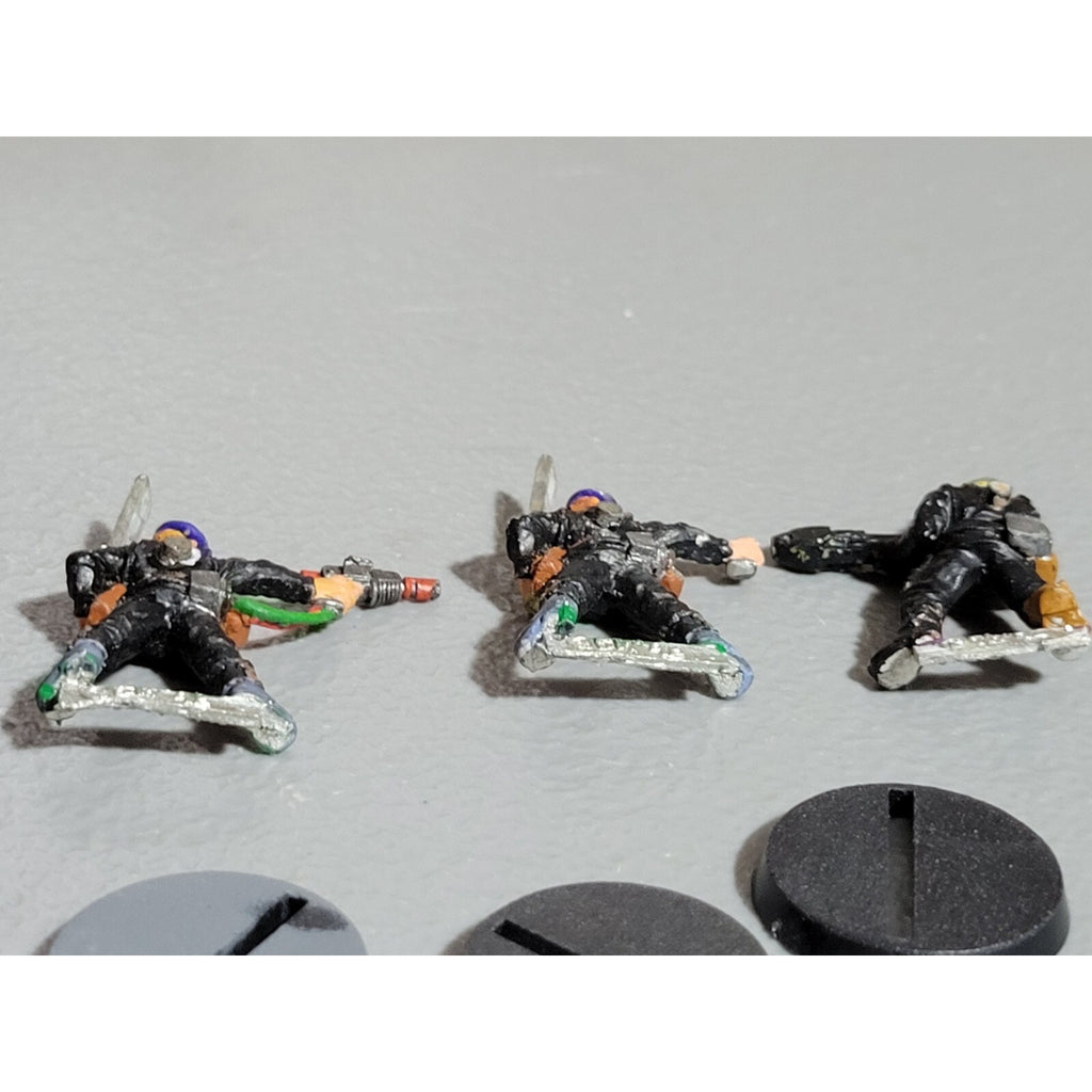 A19435 WARHAMMER 40K IG ASTRA GUARD STORMTROOPER 3 PK NO BACKPACKS MISS 1 PISTOL