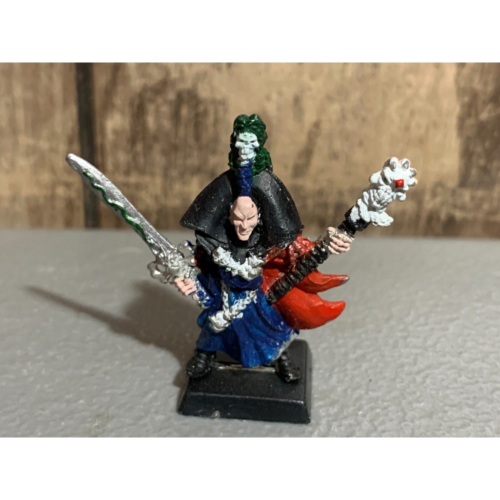 A16874 WARHAMMER AOS FANTASY UNDEAD VAMPIRE COUNTS METAL NECROMANCER OOP