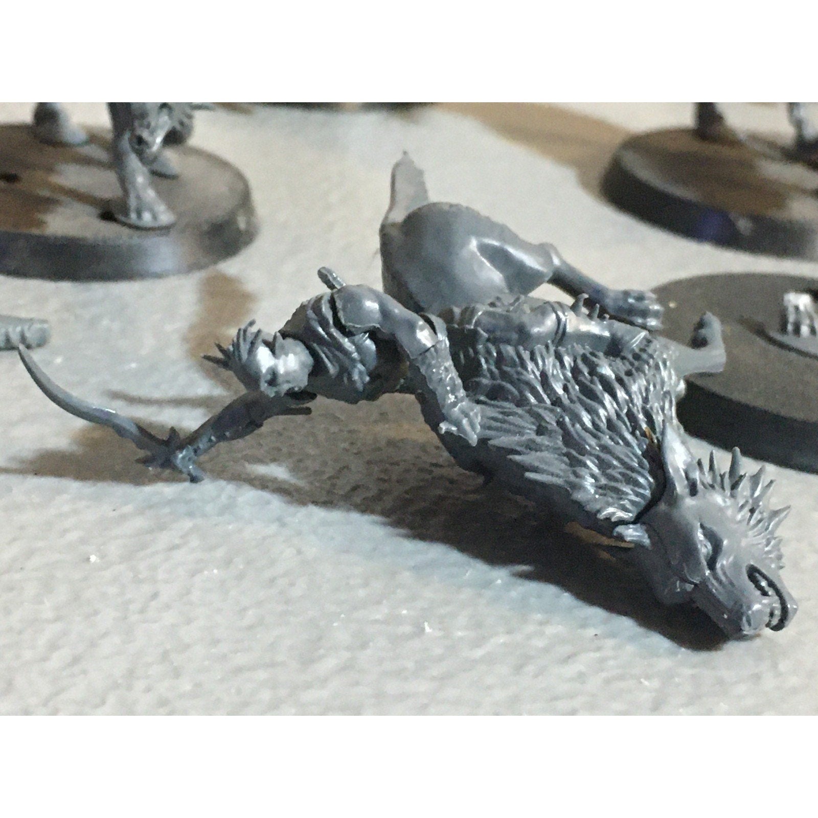 A30329 LOTR LORD OF THE RINGS GW GAMES WORKSHOP HUNTER ORCS ON FELL WARGS