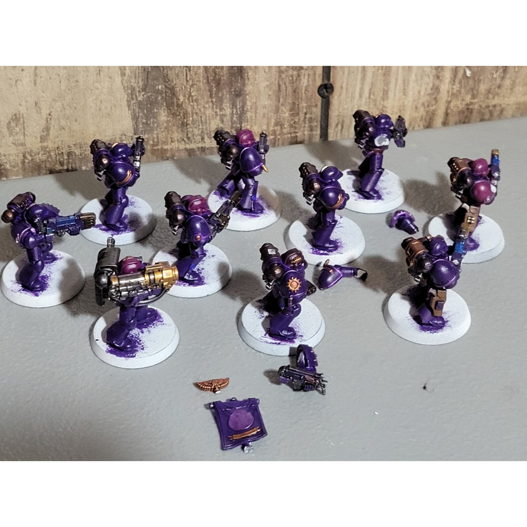 A18236 WARHAMMER 40K SPACE MARINES TACTICAL 10 PACK