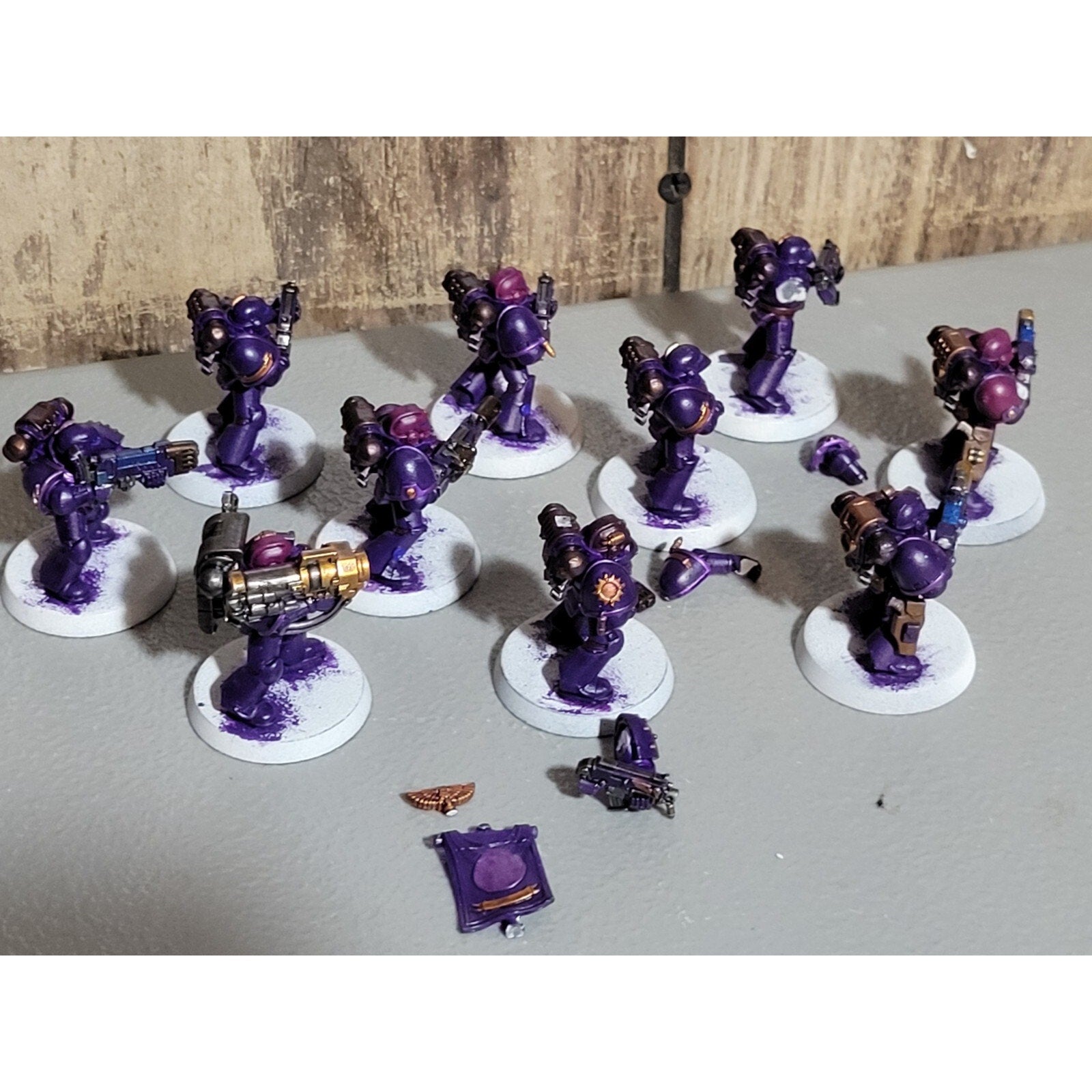 A18236 WARHAMMER 40K SPACE MARINES TACTICAL 10 PACK