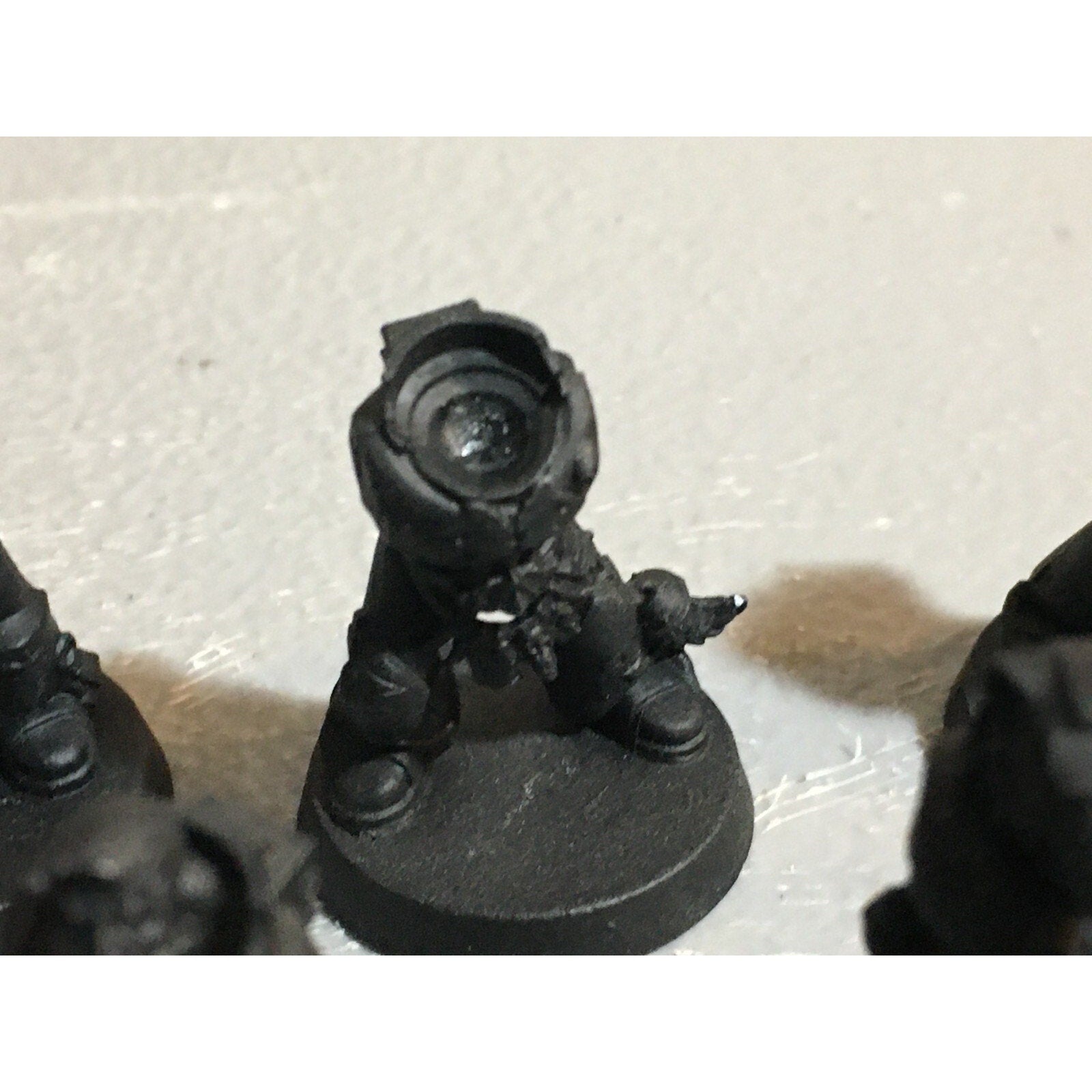 A23004 WARHAMMER 40K SPACE MARINES WOLVES INCOMPLETE GREY HUNTERS 10 PK GW