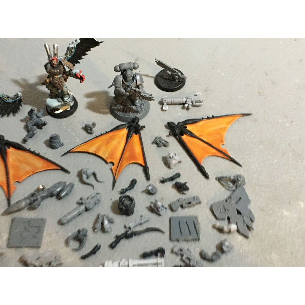 A20141 WARHAMMER 40K BITS LOT MECHANICUS SPACE MARINES ELDAR TAU