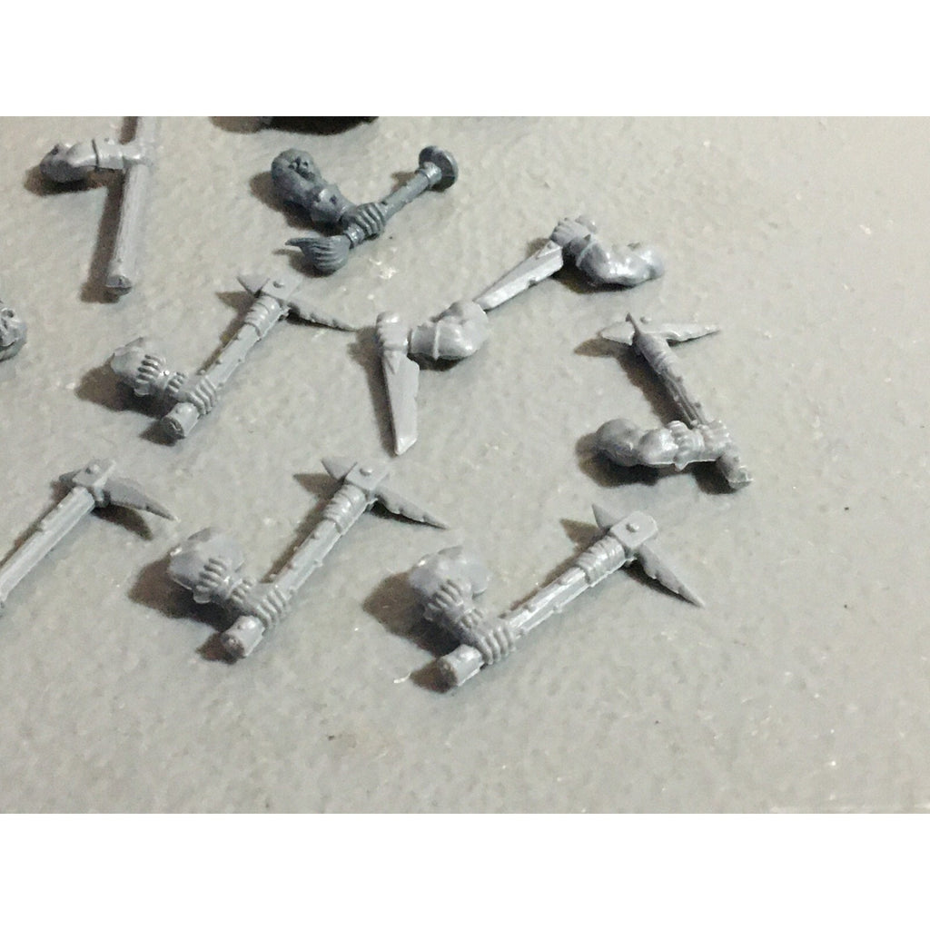 A22191 WARHAMMER FANTASY CHAOS MORTALS BITS LOT MIXED MARAUDER COMMAND & ARMS GW