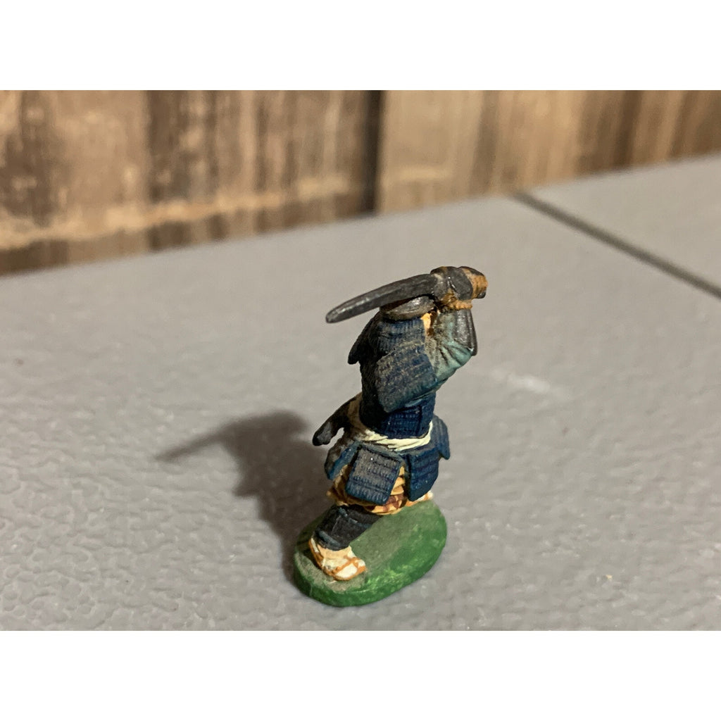 A10007 RAL PARTHA METAL OOP SAMURAI W SWORD OVERHEAD PAINTED
