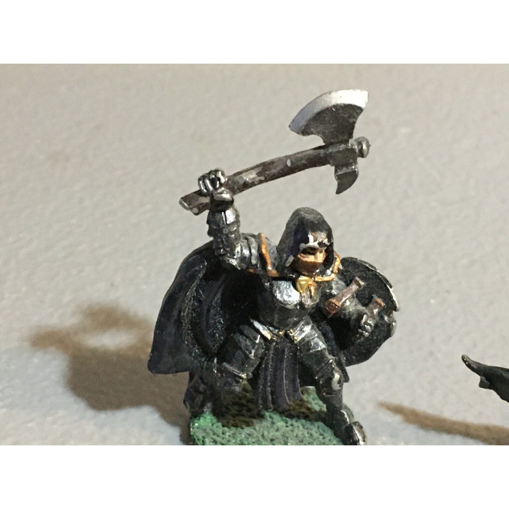 A10262 UNKNOWN METAL FANTASY MINIATURES TABLETOP WARGAMES GHOST RIDER + WARRIOR