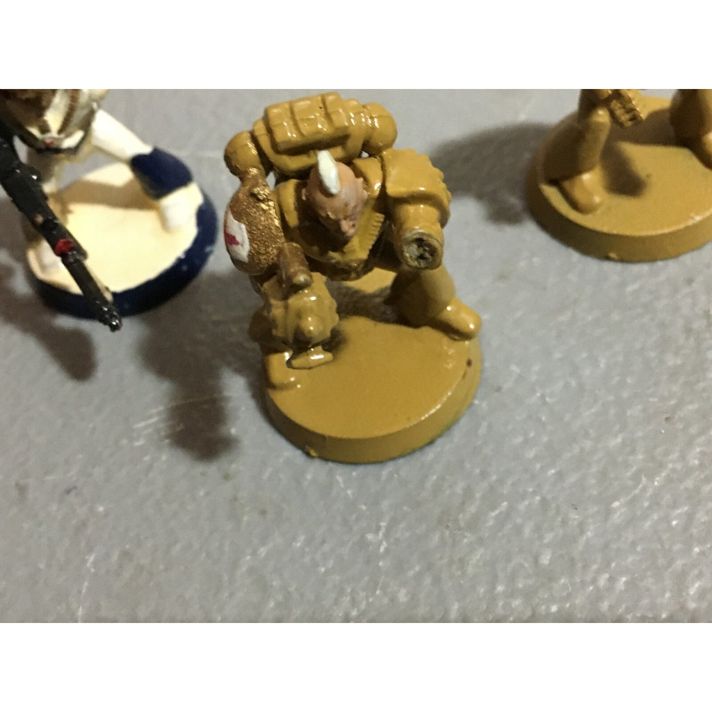 A19982 WARHAMMER 40K SPACE MARINES ROGUE TRADER RTB01 3 PK INCOMPLETE