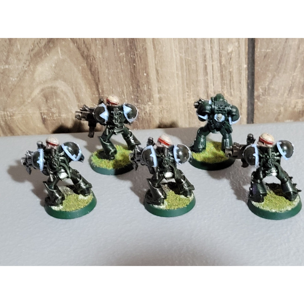 A18030 WARHAMMER 40K SPACE MARINES DEVASTATOR 5 PK MISS BACKPACKS
