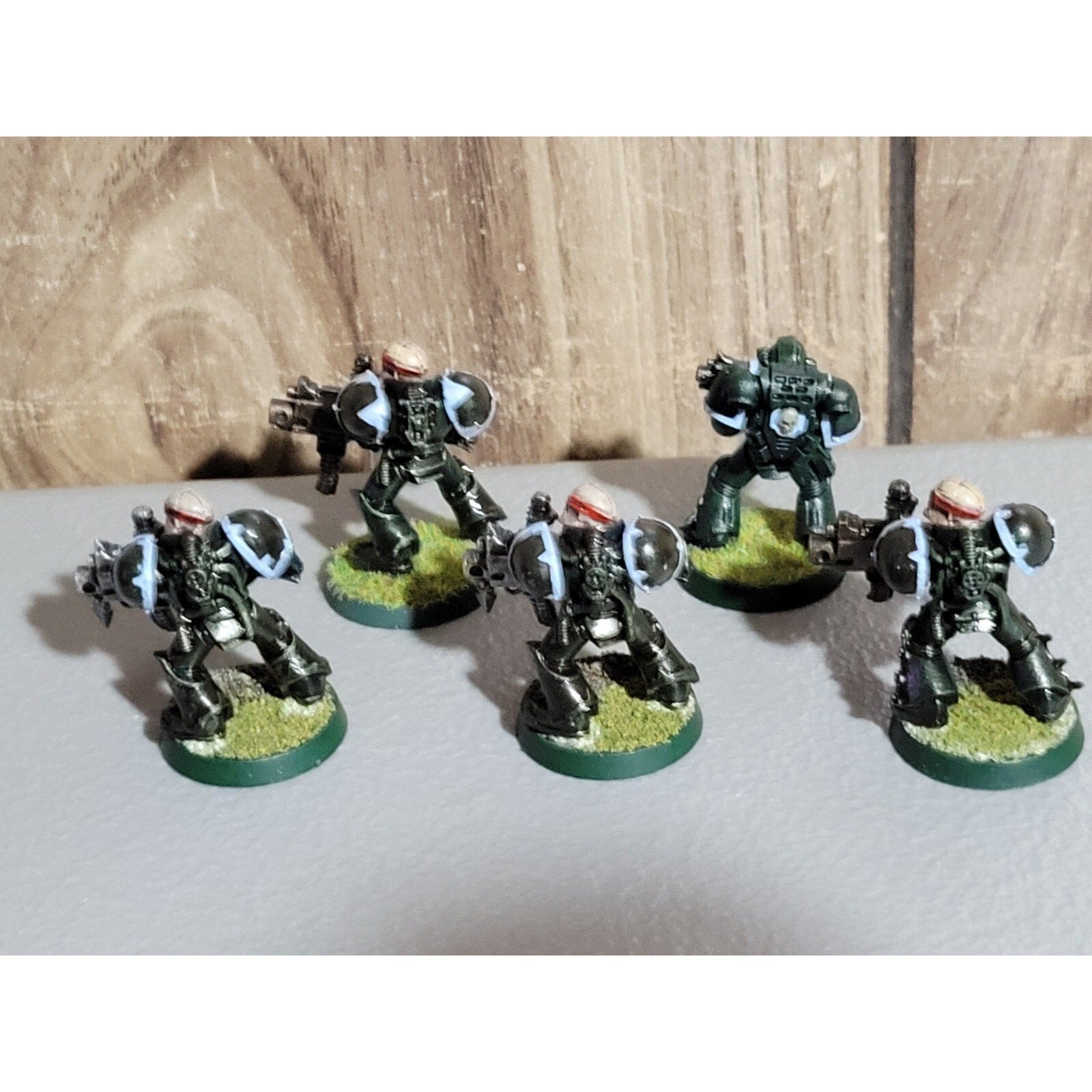 A18030 WARHAMMER 40K SPACE MARINES DEVASTATOR 5 PK MISS BACKPACKS