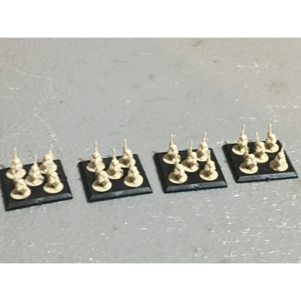A16265 EPIC WARHAMMER 40K SPACE MARINES SQUATS WARRIORS 4 STANDS GW