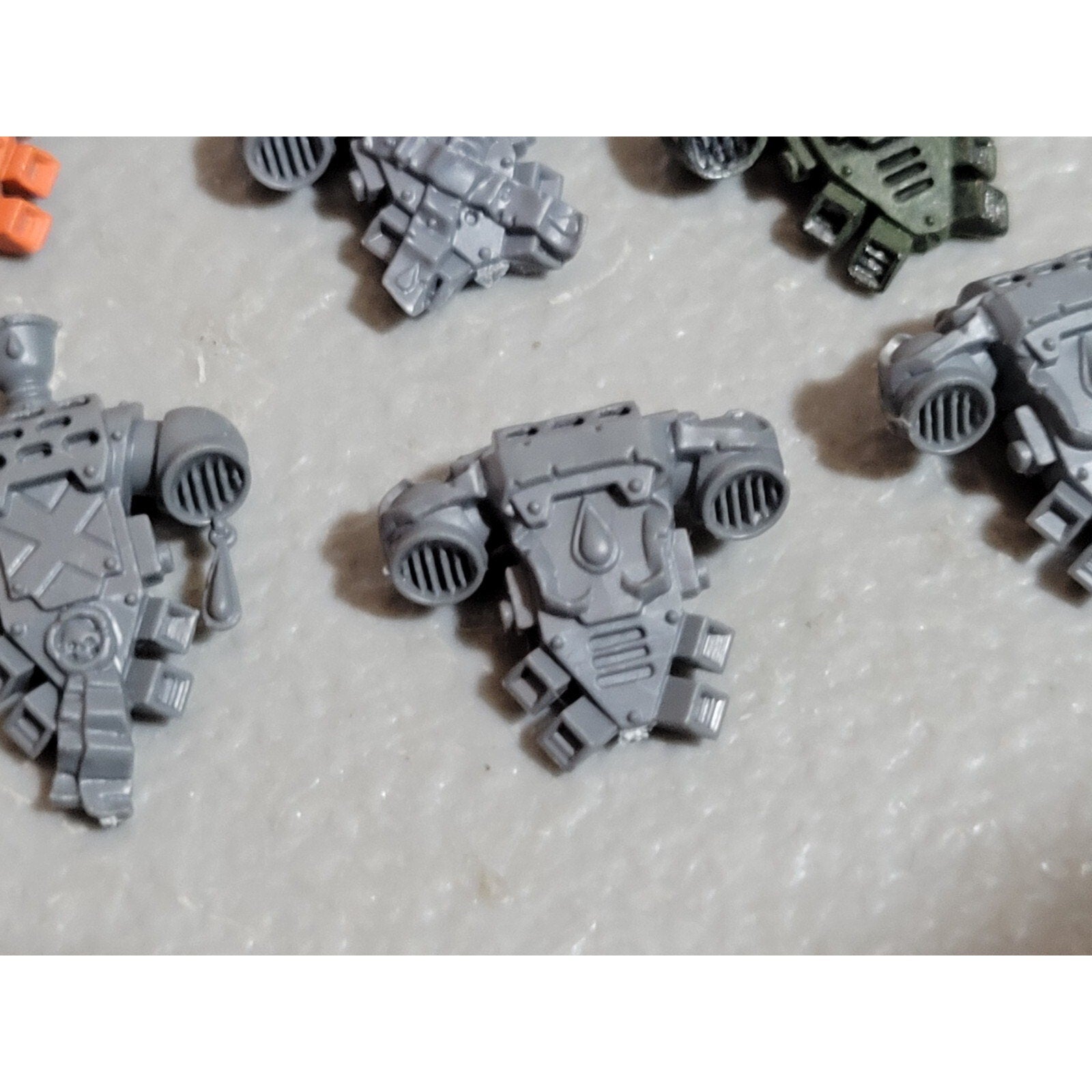 A19068 WARHAMMER 40K SPACE MARINES BLOOD ANGELS BACKPACK 11 PK BITS LOT