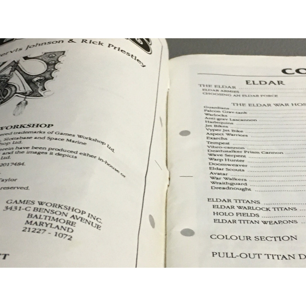 A31710 WARHAMMER EPIC 40K RENEGADES BOOK PLAYED USED GW GAMES WORKSHOP