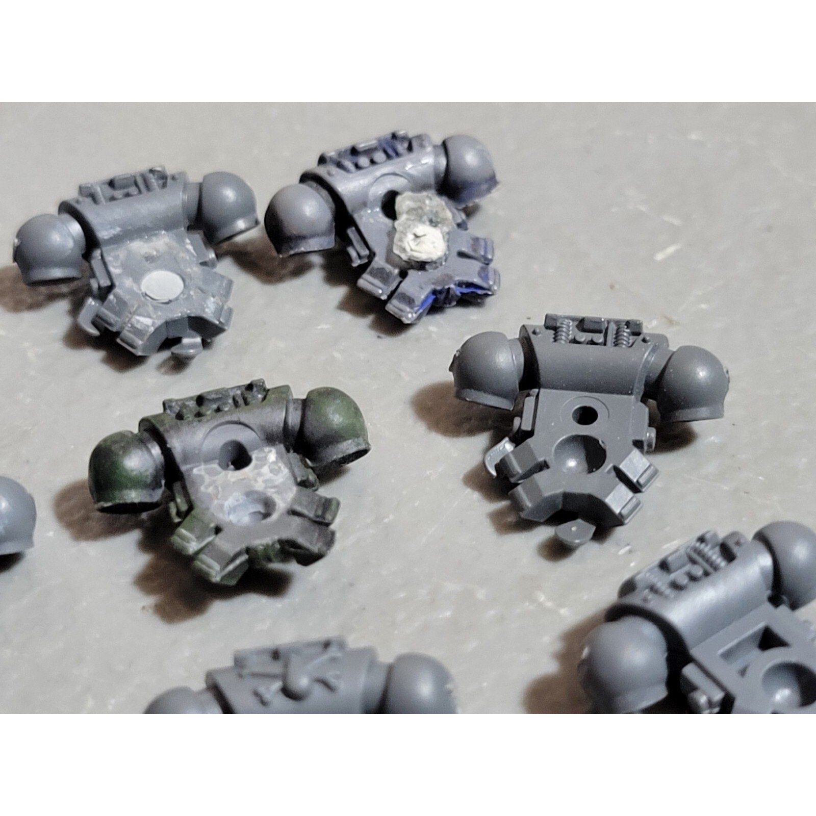 A19068 WARHAMMER 40K SPACE MARINES BLOOD ANGELS BACKPACK 11 PK BITS LOT