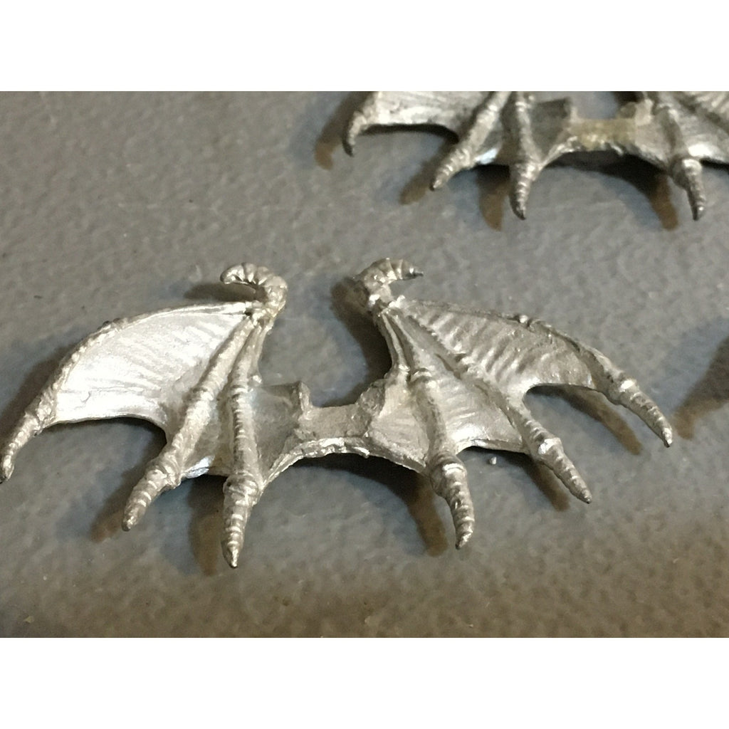 A33852 WARHAMMER 40K TYRANIDS BITS LOT METAL GARGOYLE WINGS 3 PK GW