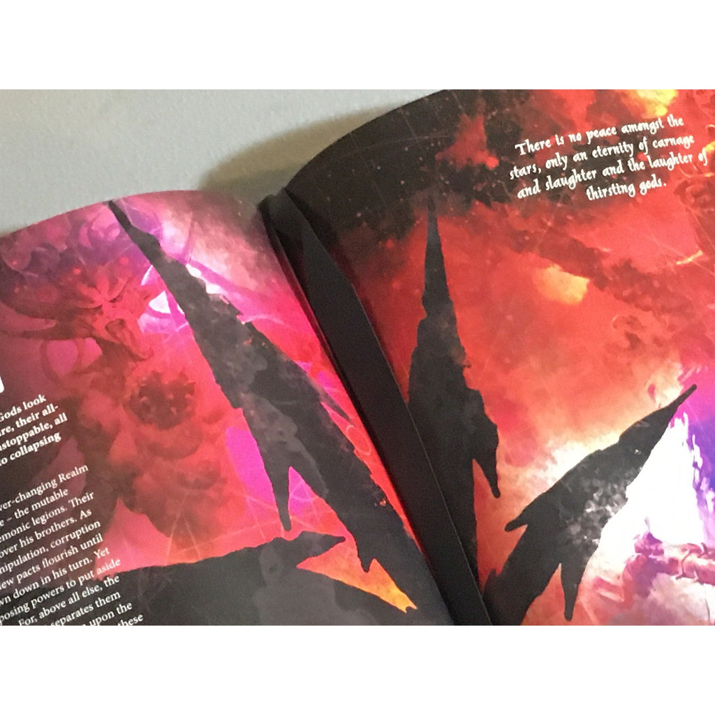 BOOK WARHAMMER 40K GRIM DARKNESS CORE RULE BOOK 8TH ED USED HB HARDBACK