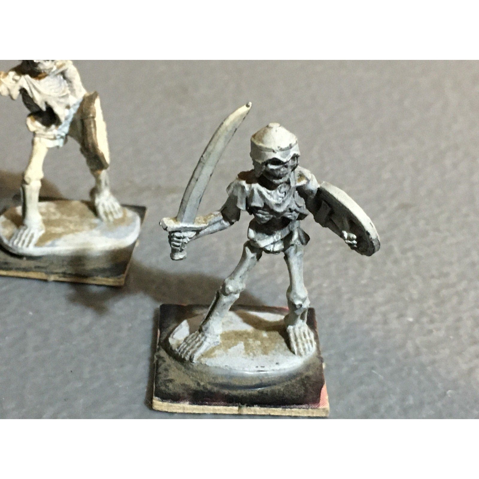 A32377 RAL PARTHA METAL MINIATURES SKELETON WARRIOR 3 PK TABLETOP WAR GAMES