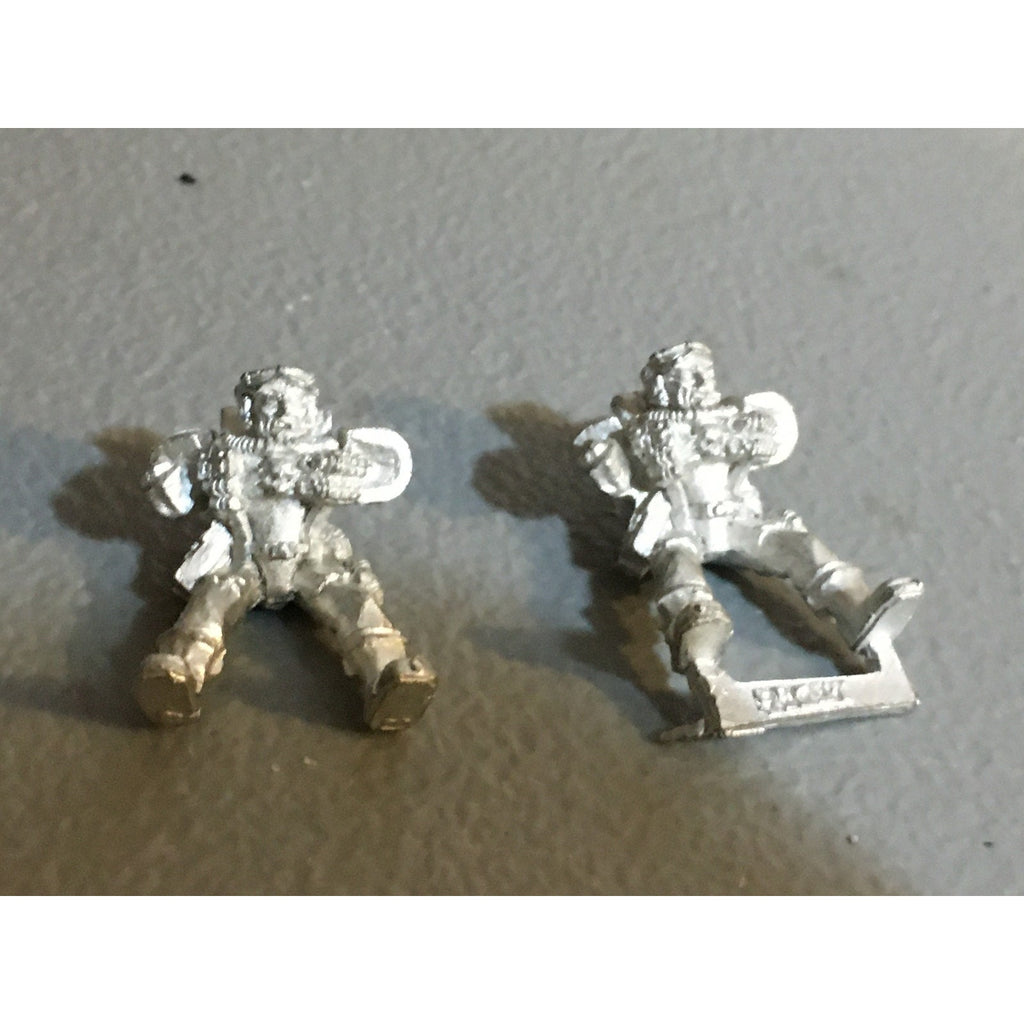 A33831 WARHAMMER 40K SPACE MARINES METAL SCOUT BIKE RIDER BODY ONLY 2 PK GW