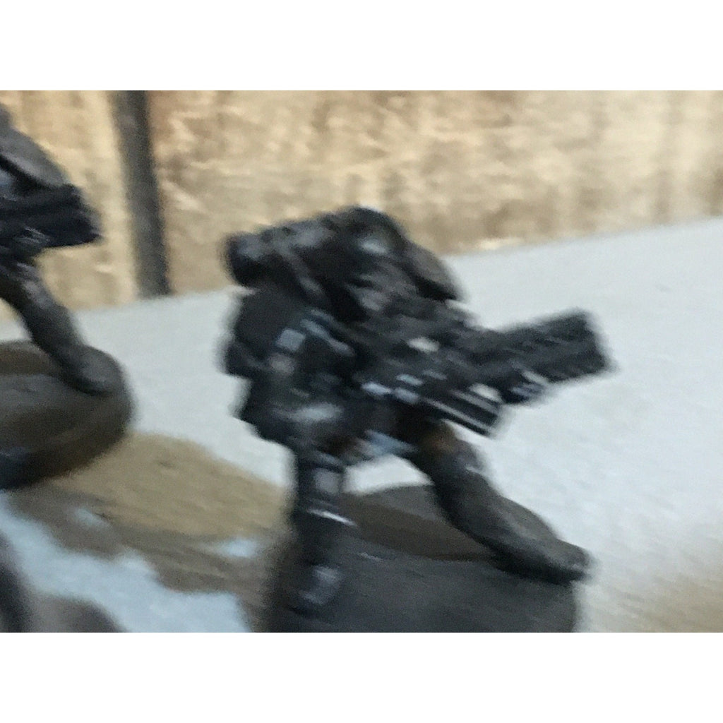 A30059 UNKNOWN TABLE TOP SCI-FI POWER ARMOR SOLDIERS 10 PK WAR GAMES