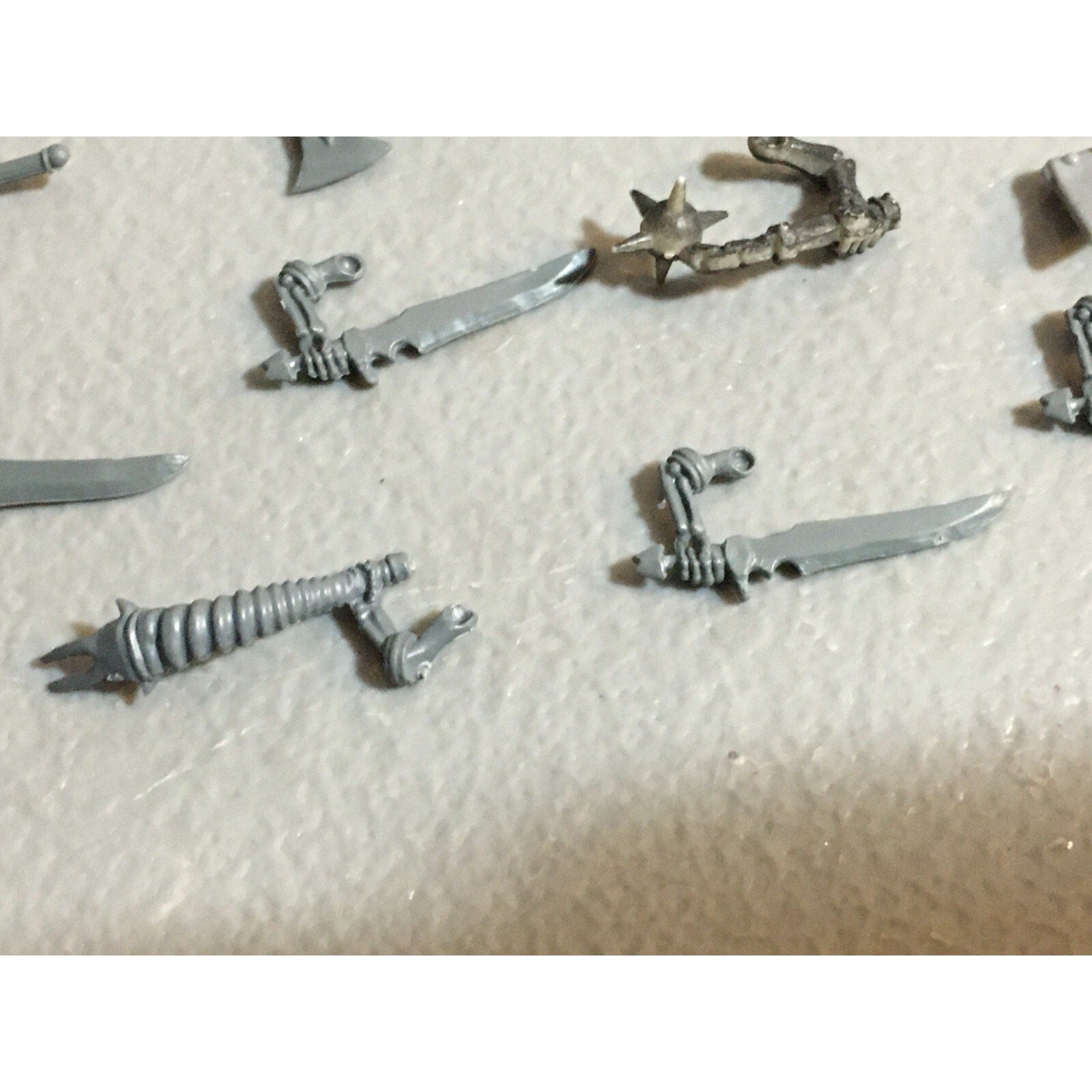 A23417 WARHAMMER FANTASY VAMPIRE COUNTS BITS LOT SKELETON WIGHT SWORD AXE ARM GW