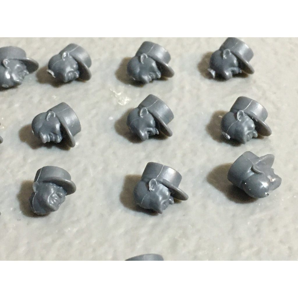 A23031 WARGAMES ATLANTIC HEADS GROGNARD KEPI 23 CT 28MM MINIATURES BITS LOT