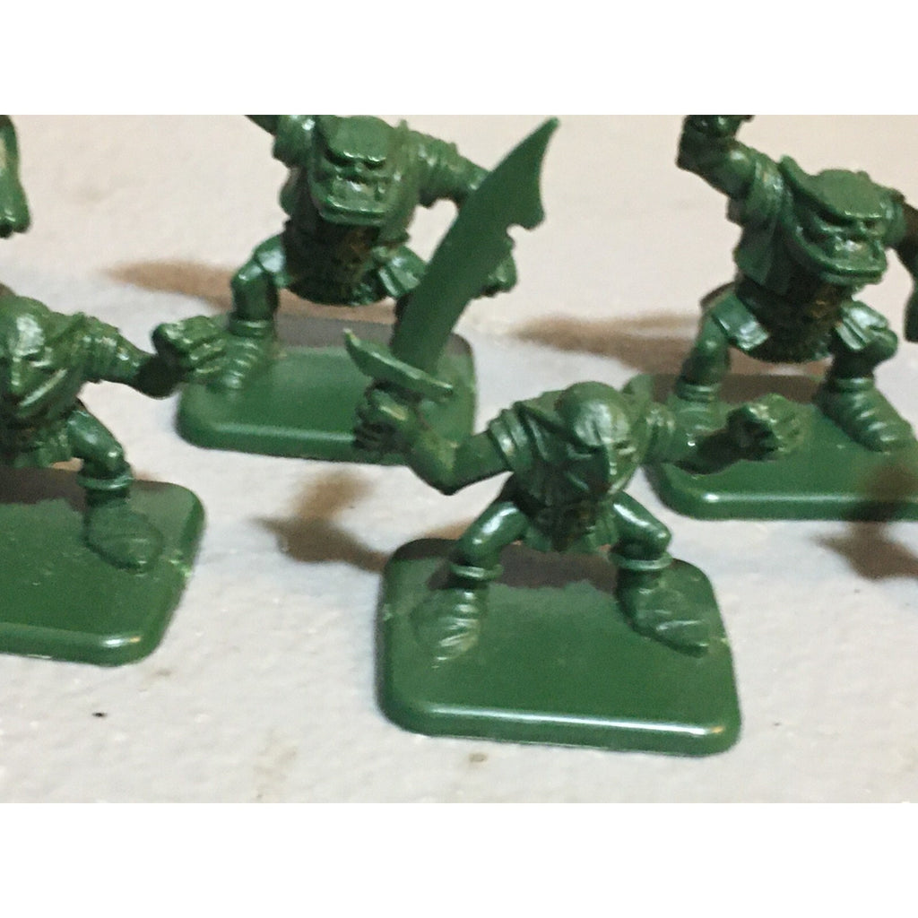 A6544 HEROQUEST SYSTEM MONSTERSORCS 4 PK 3 PK GOBLINS MILTON BRADLEY 1990