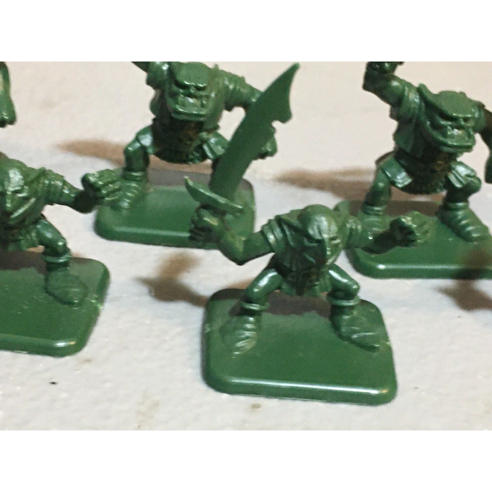 A6544 HEROQUEST SYSTEM MONSTERSORCS 4 PK 3 PK GOBLINS MILTON BRADLEY 1990