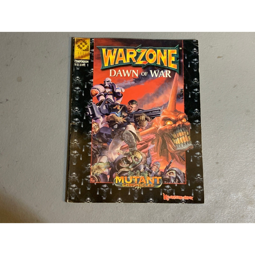 A31651 WARZONE MUTANT CHRON HHG ARMY BOOK PLAYED COMPENDIUM VOL. 1 DAWN OF WAR