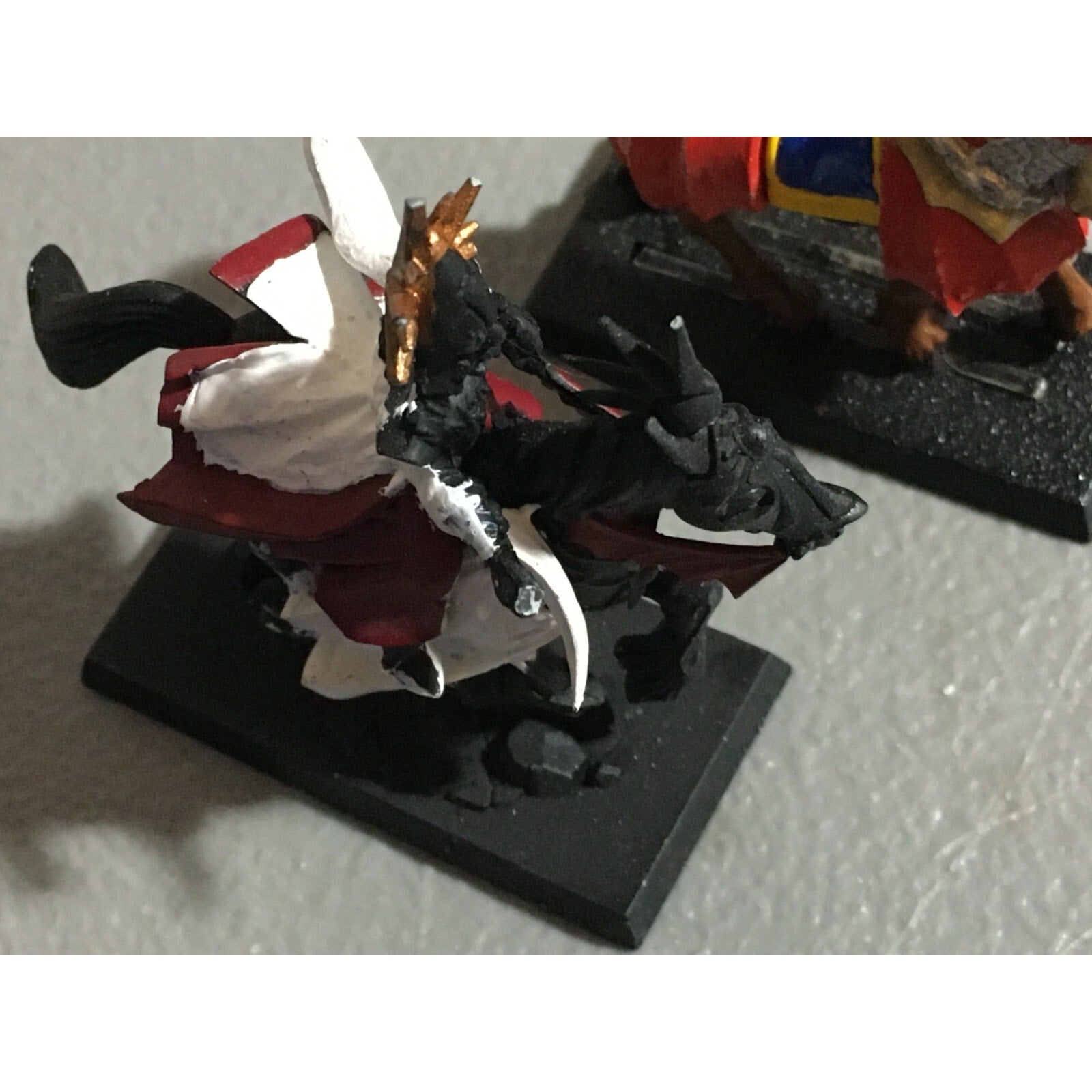 A22414 WARHAMMER FANTASY HIGH ELVES MIXED LOT HORSES SILVER HELM PRINCE GW
