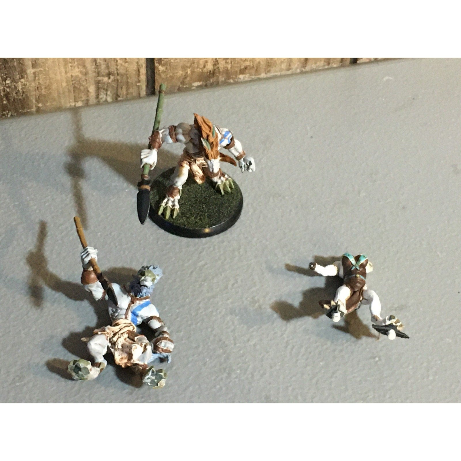 A32517 RACKHAM CONFRONTATION WOLFEN PLASTIC INCOMPLETET 3 PK