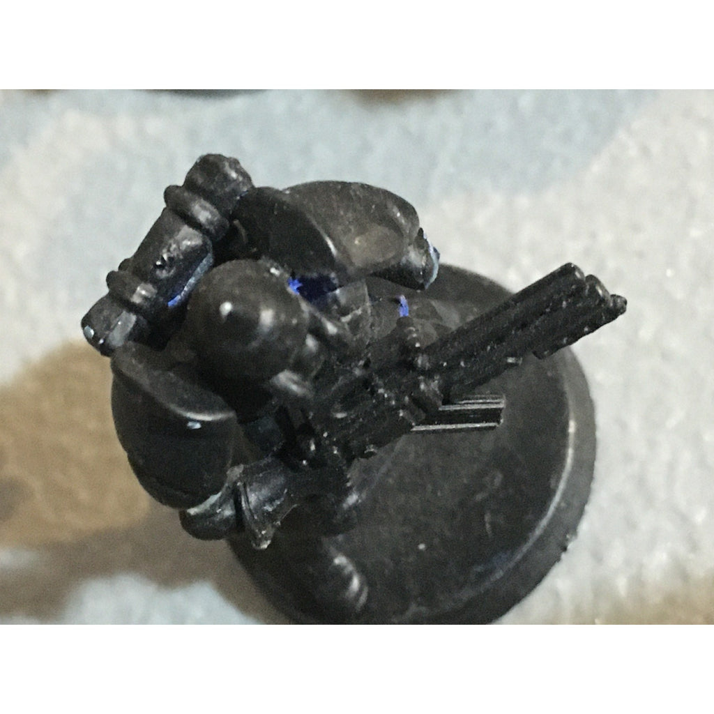 A30066 UNKNOWN TABLE TOP SCI-FI POWER ARMOR SOLDIERS 11 PK INCOMPLETE WAR GAMES