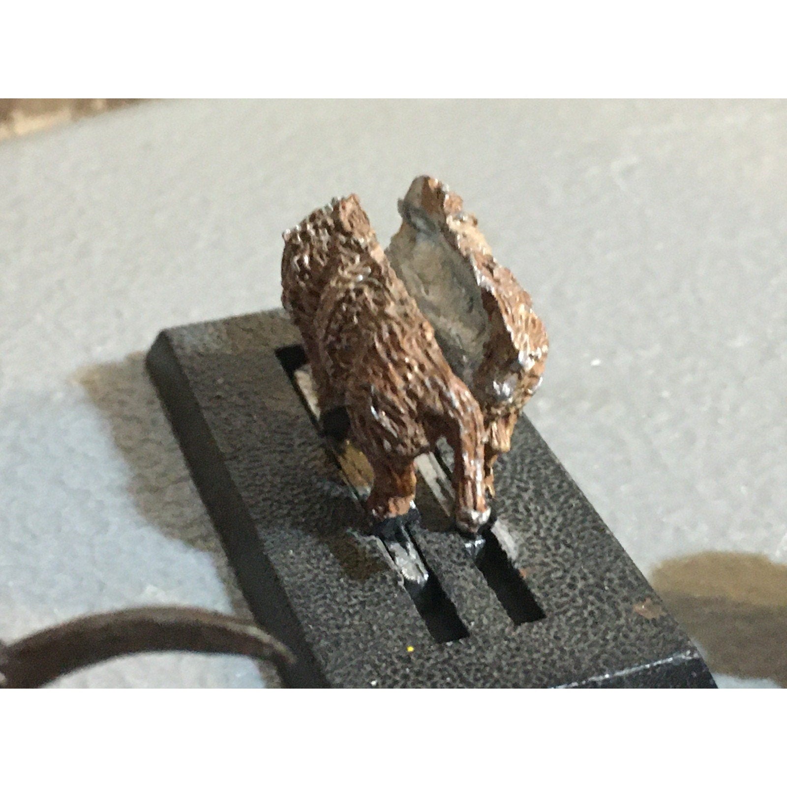 A32859 UNKNOWN METAL MINIATURES BOAR REAPER + WING CLAW BITS TABLETOP RPG