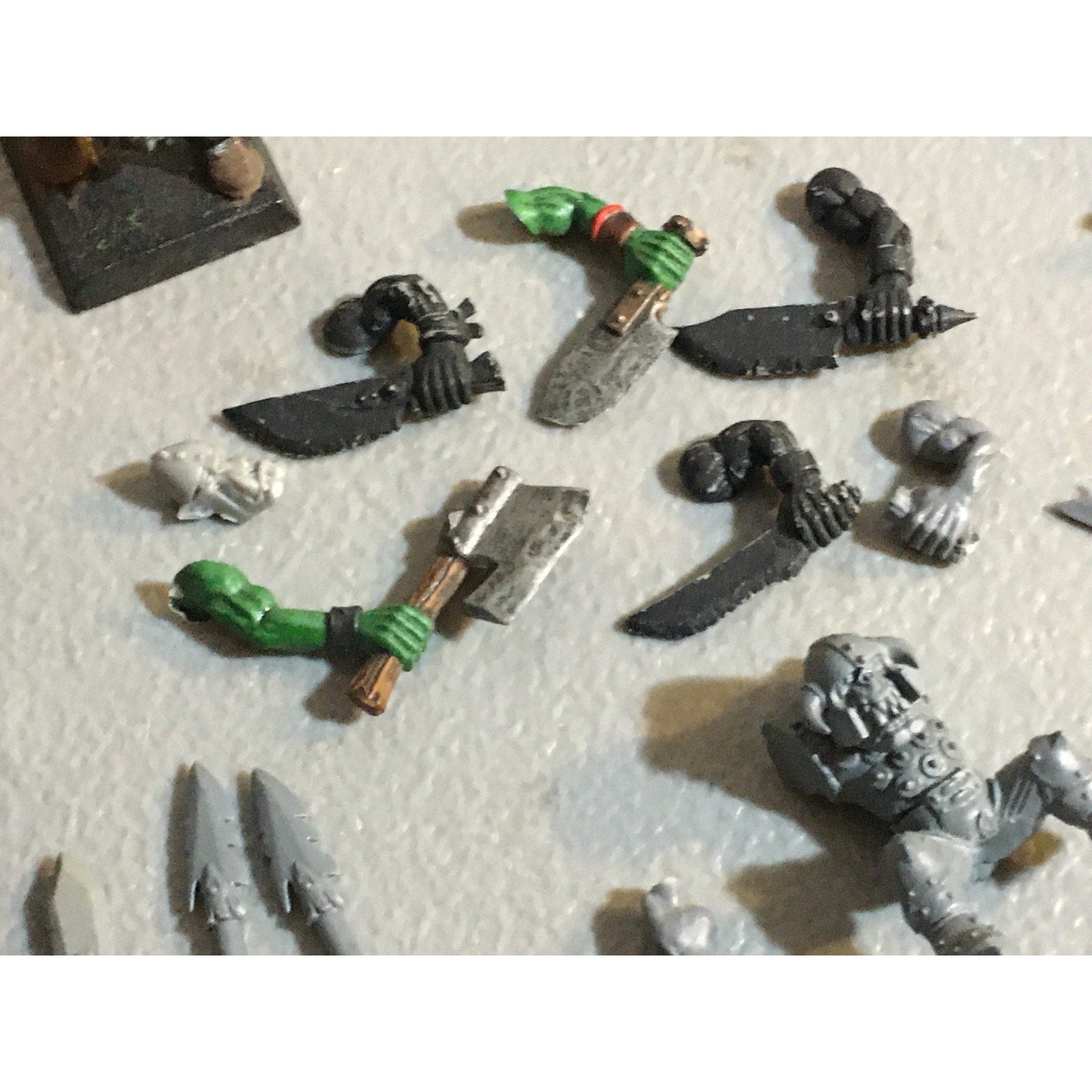 A33618 WARHAMMER FANTASY ORCS & GOBLINS INCOMPLETE BOYZ + BITS LOT GW