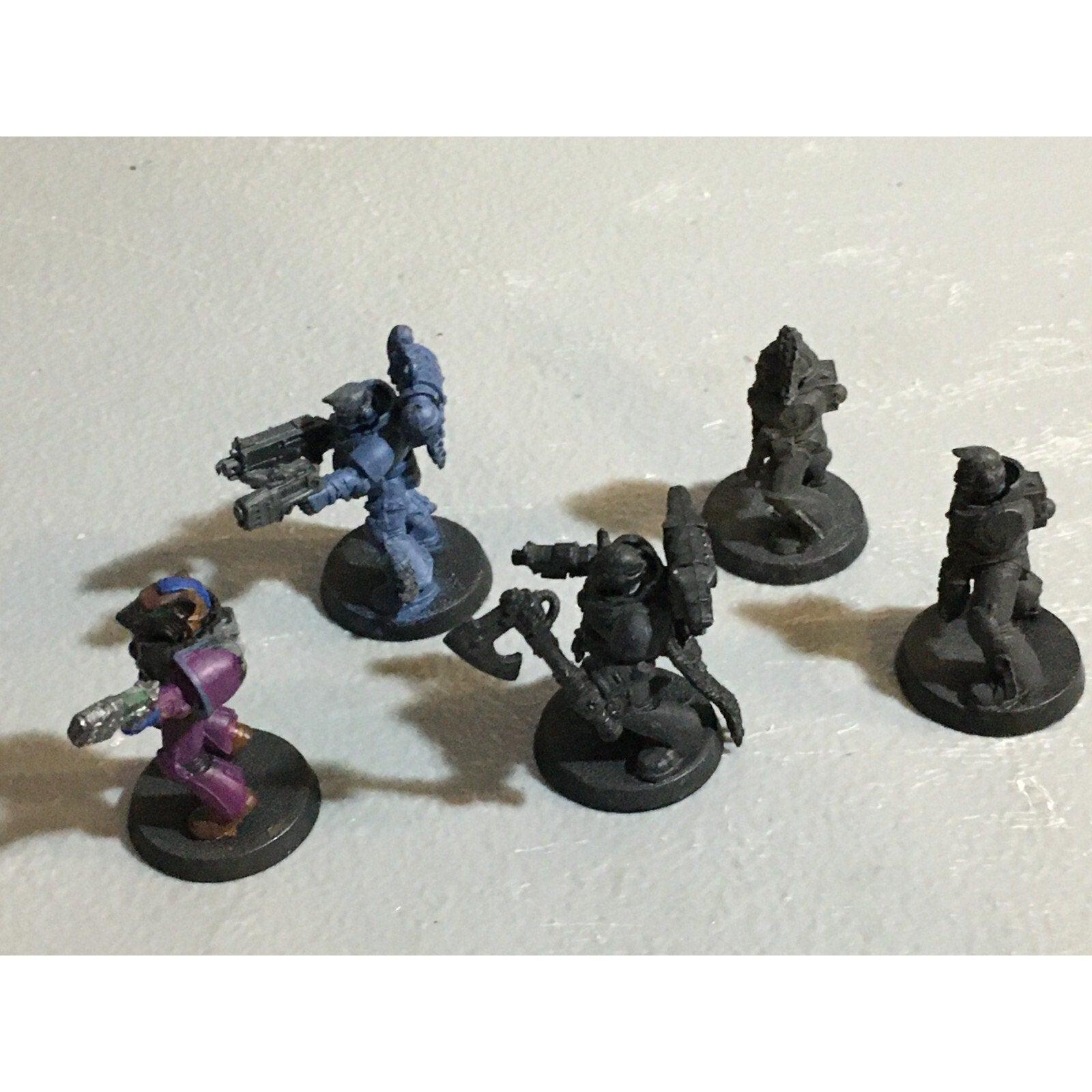 A23176 WARHAMMER 40K SPACE MARINES WOLVES INCOMPLETE LOT GW GAMES WORKSHOP