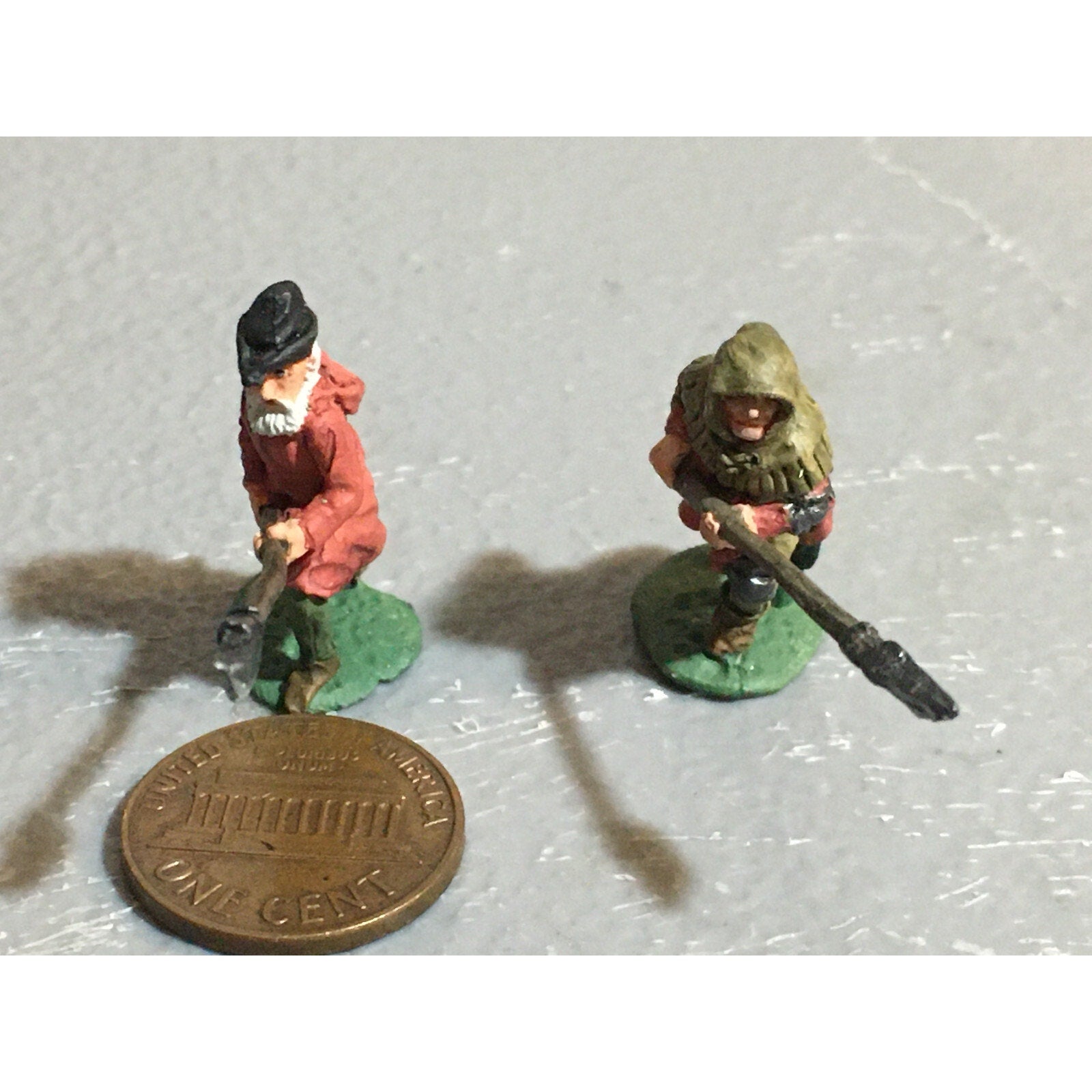 A10125 CITADEL PRE SLOTTA METAL RARE OOP HUMAN MILITIA 2 PK PAINTED