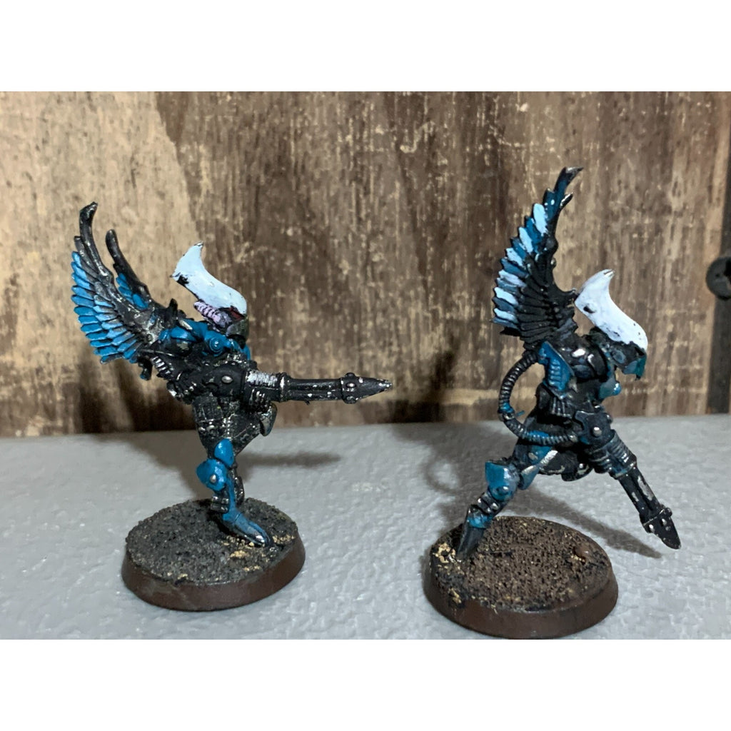 A16730 WARHAMMER 40K ELDAR CRAFTWORLDS SWOOPING HAWKS 2 PK METAL GW
