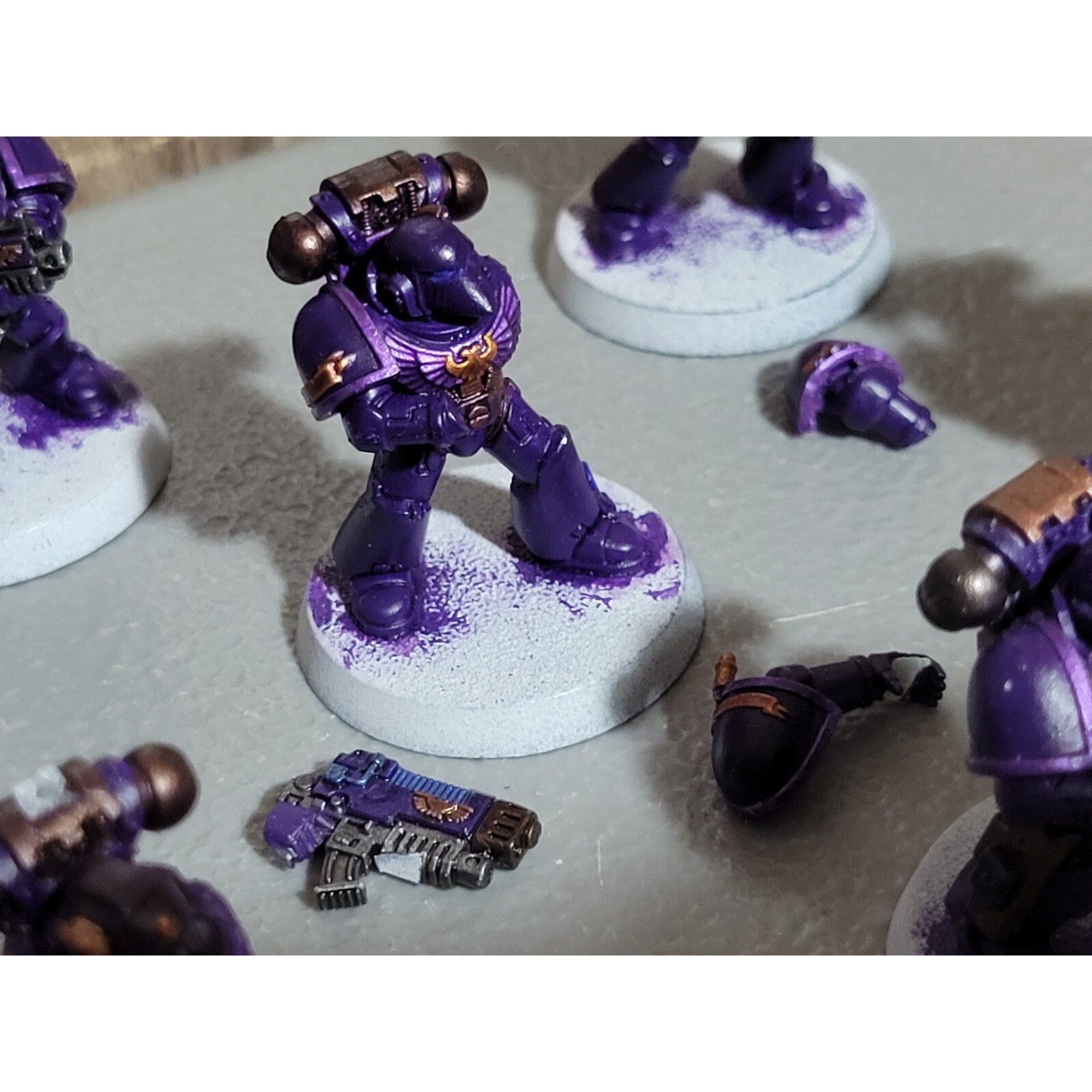 A18236 WARHAMMER 40K SPACE MARINES TACTICAL 10 PACK