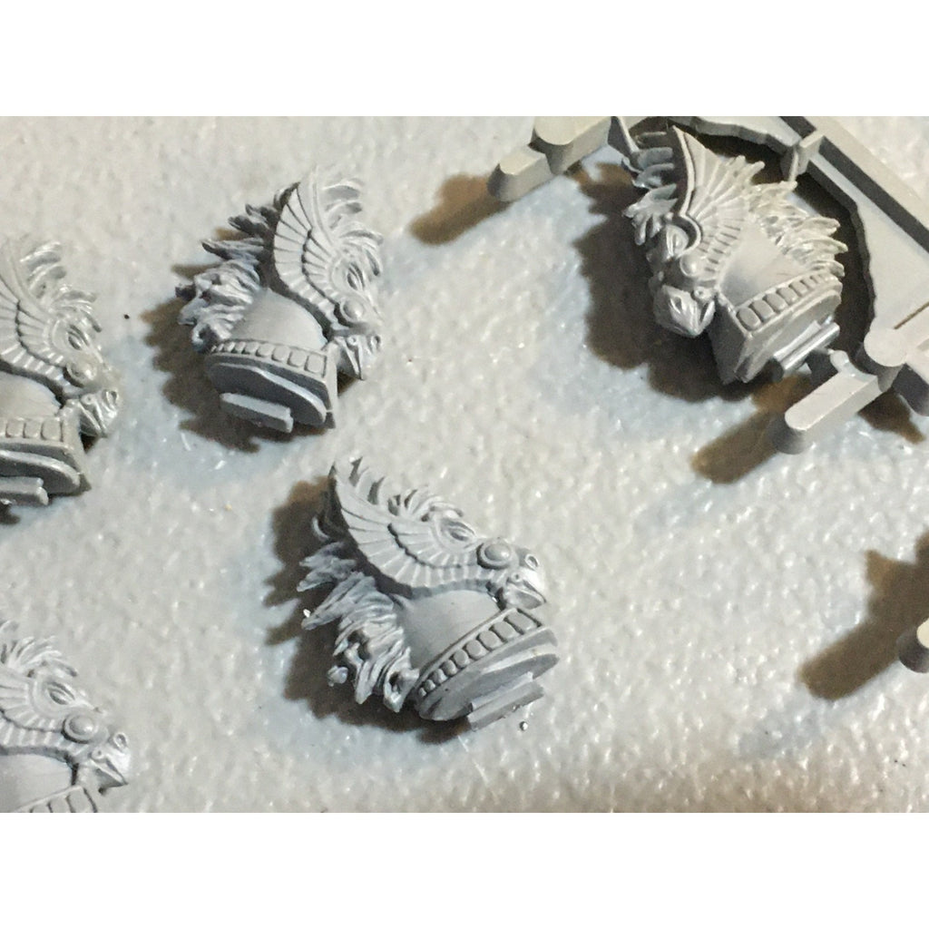 A24512 WARHAMMER FANTASY HIGH ELVES HORSE HEADS BITS LOT 7 PK GAMES WORKSHOP GW
