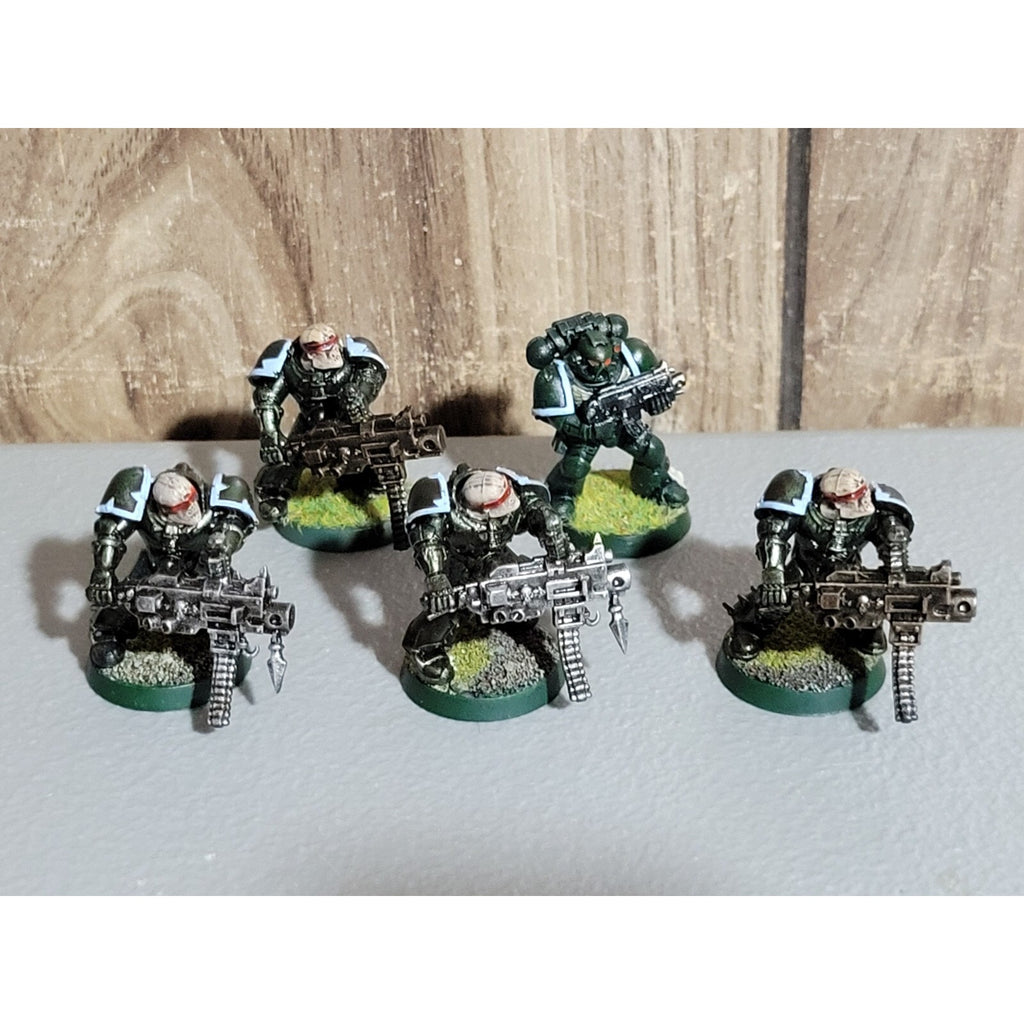 A18030 WARHAMMER 40K SPACE MARINES DEVASTATOR 5 PK MISS BACKPACKS