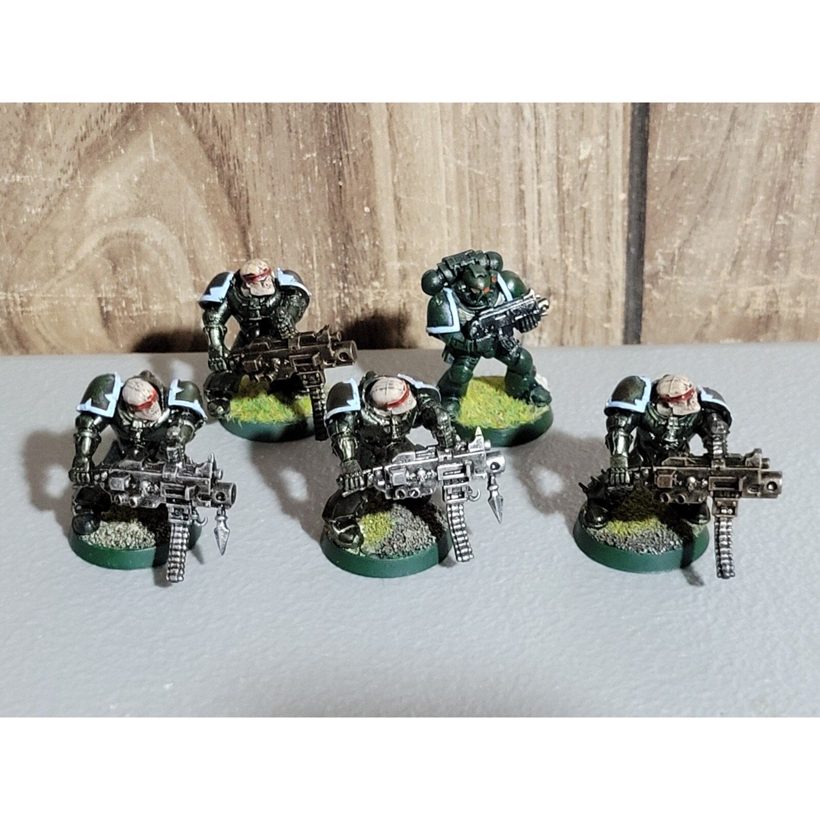 A18030 WARHAMMER 40K SPACE MARINES DEVASTATOR 5 PK MISS BACKPACKS